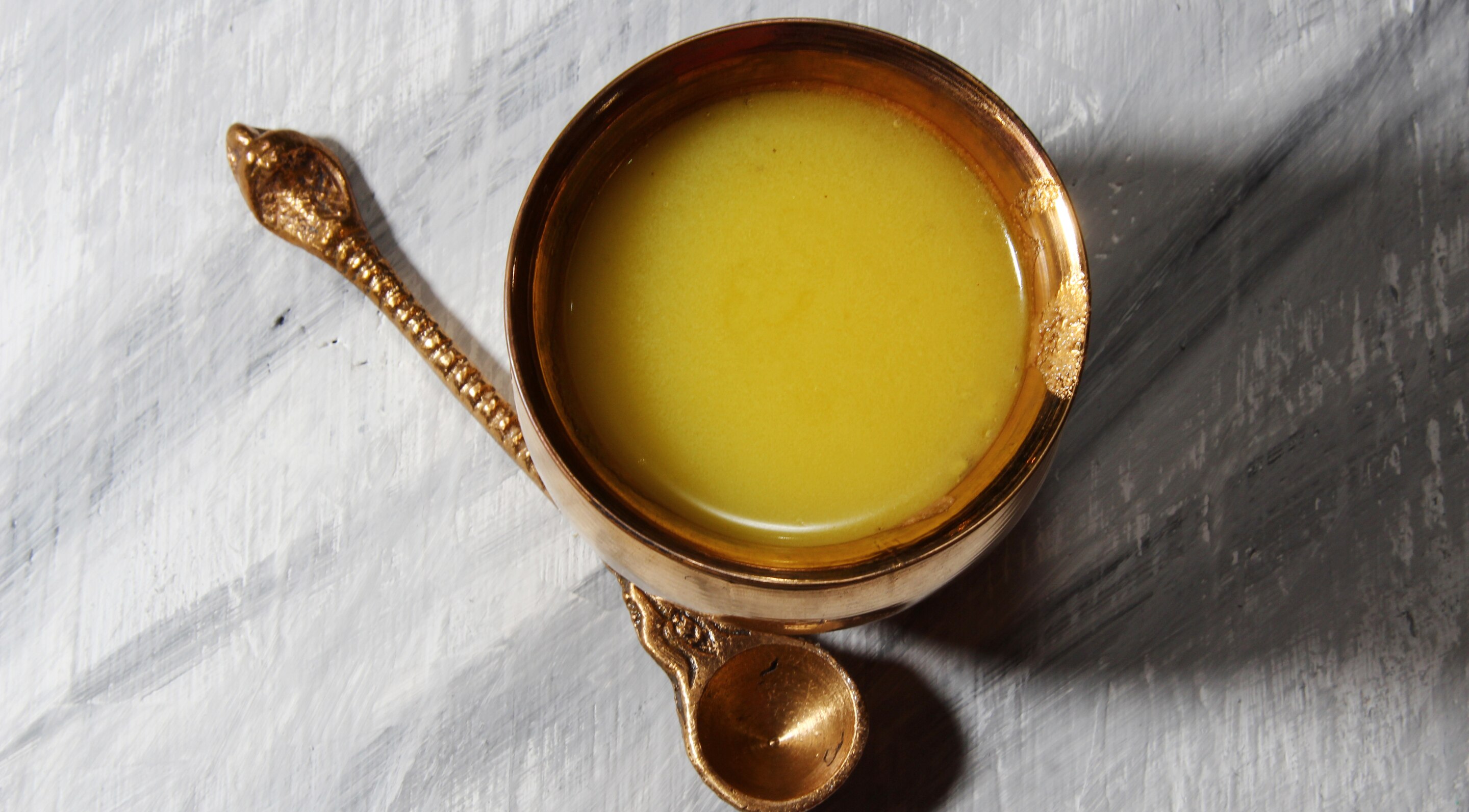 Ghee and coconut oil