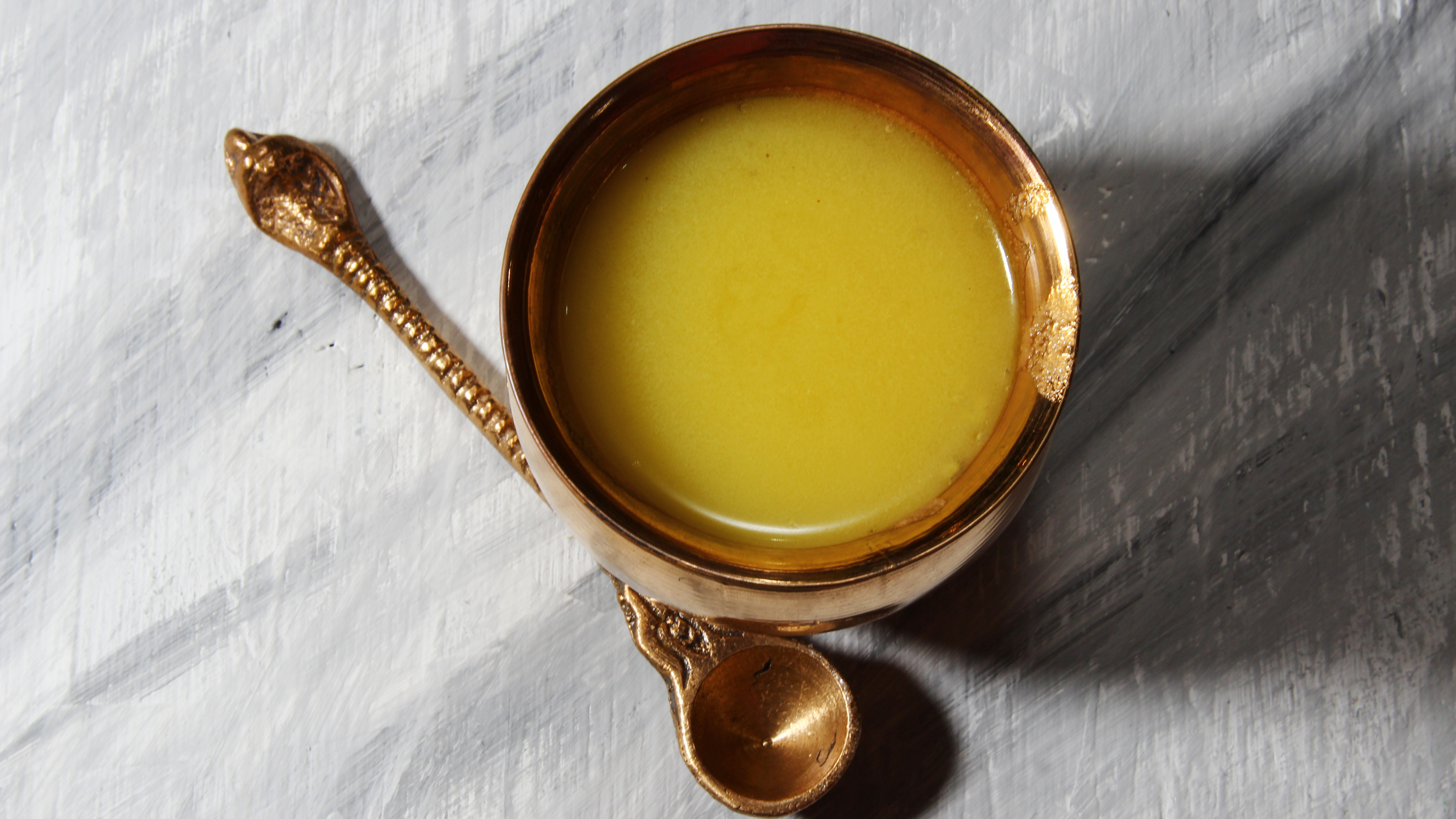 Ghee and coconut oil