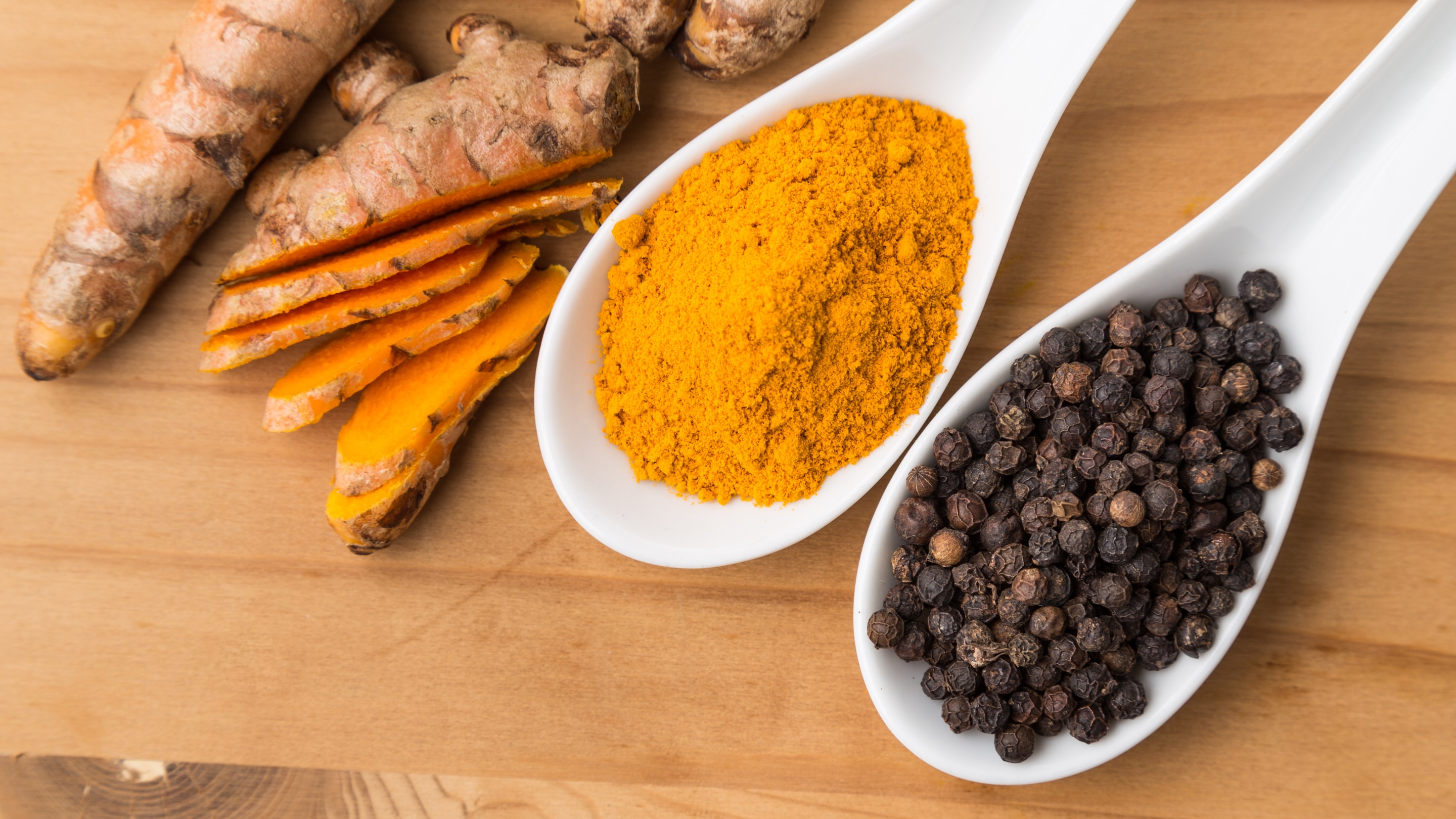 Turmeric and black pepper