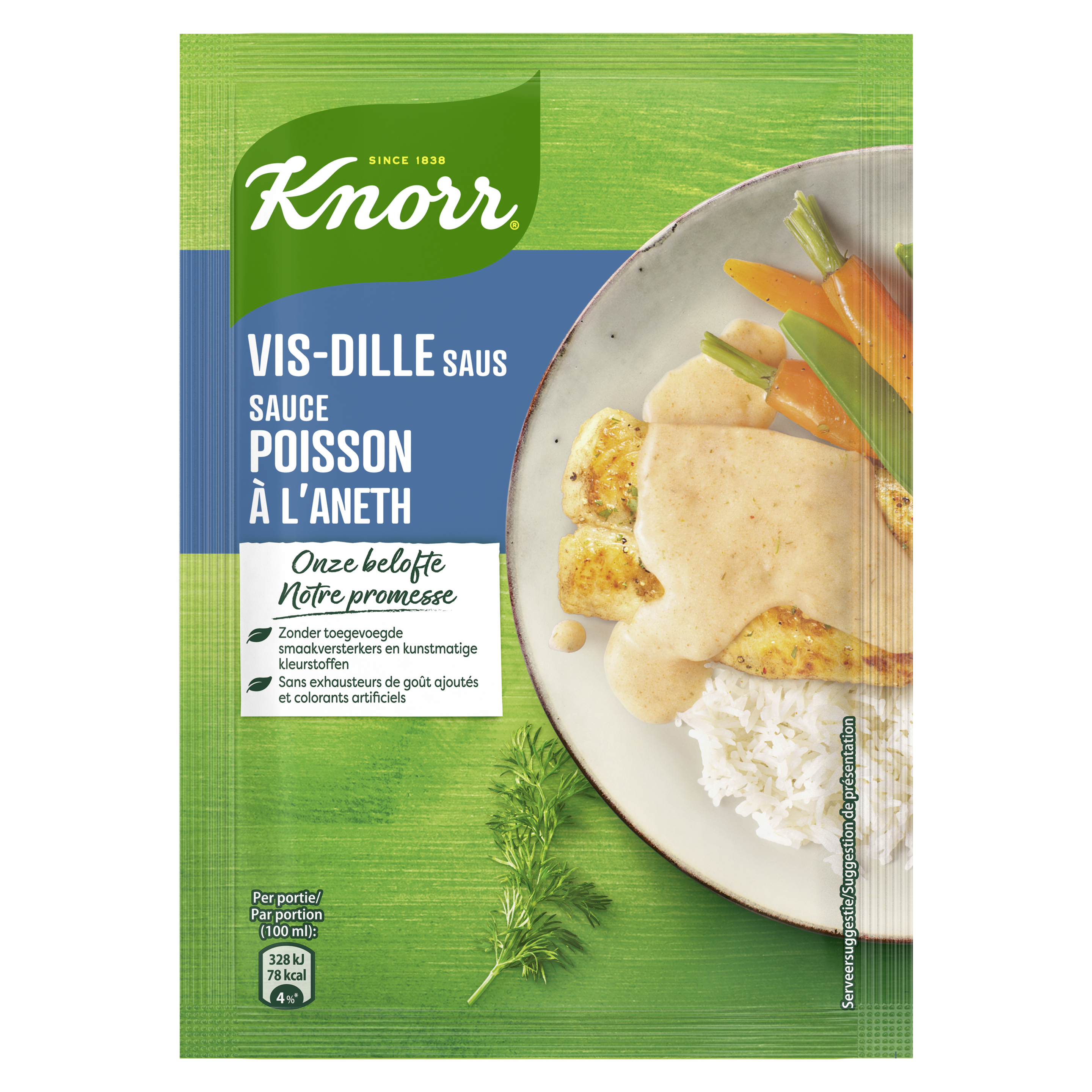 Vis-Dillesaus (vis) packshot