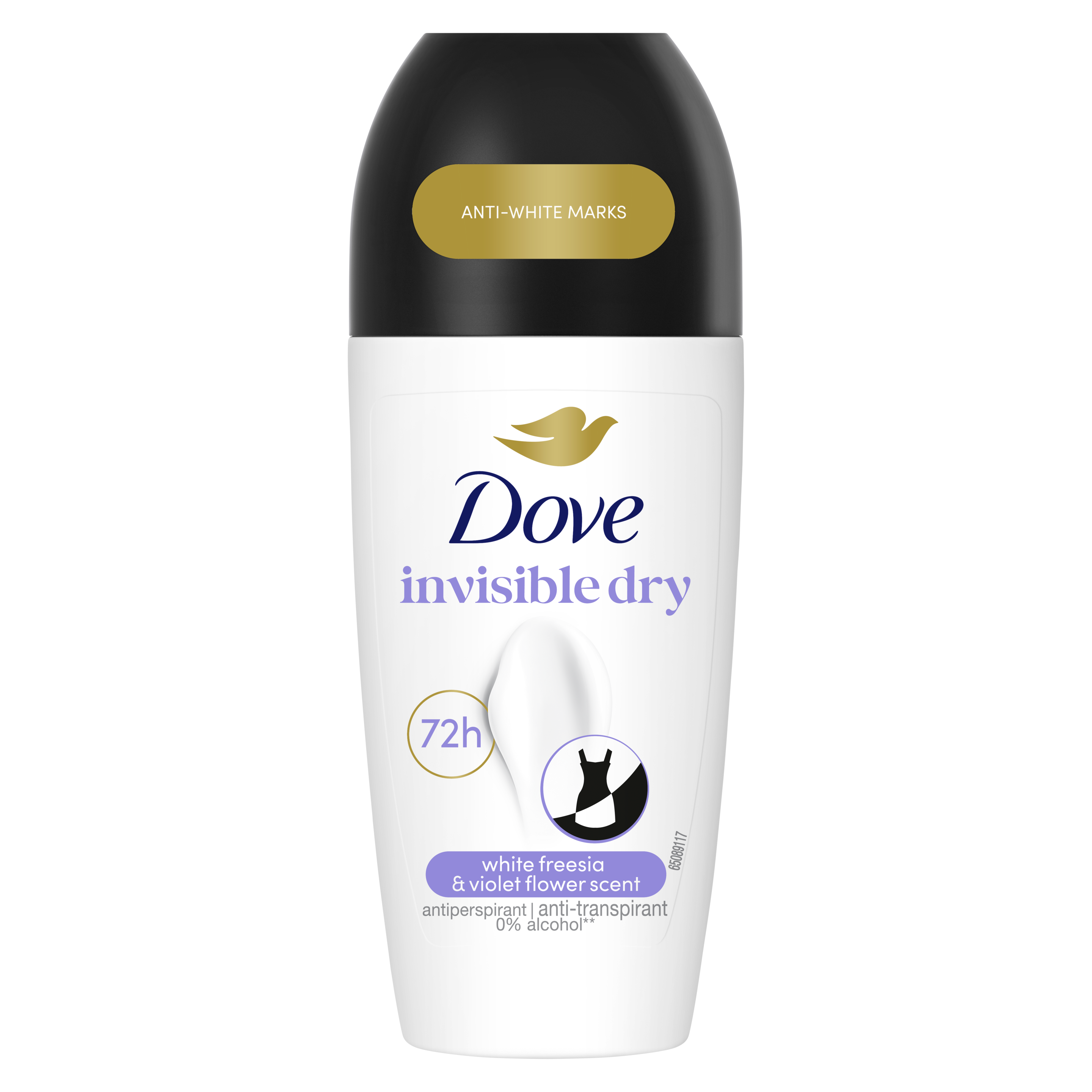 Dove Invisible Dry női golyós izzadásgátló 50ml packshot
