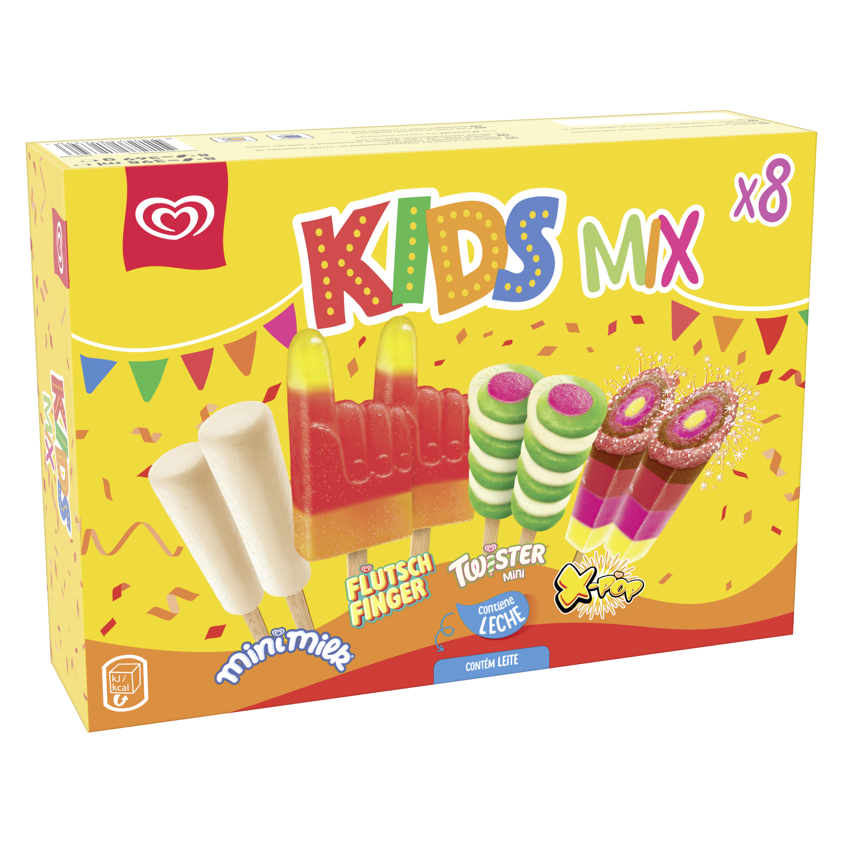 Algida Kids Mix 8x mixpack packshot