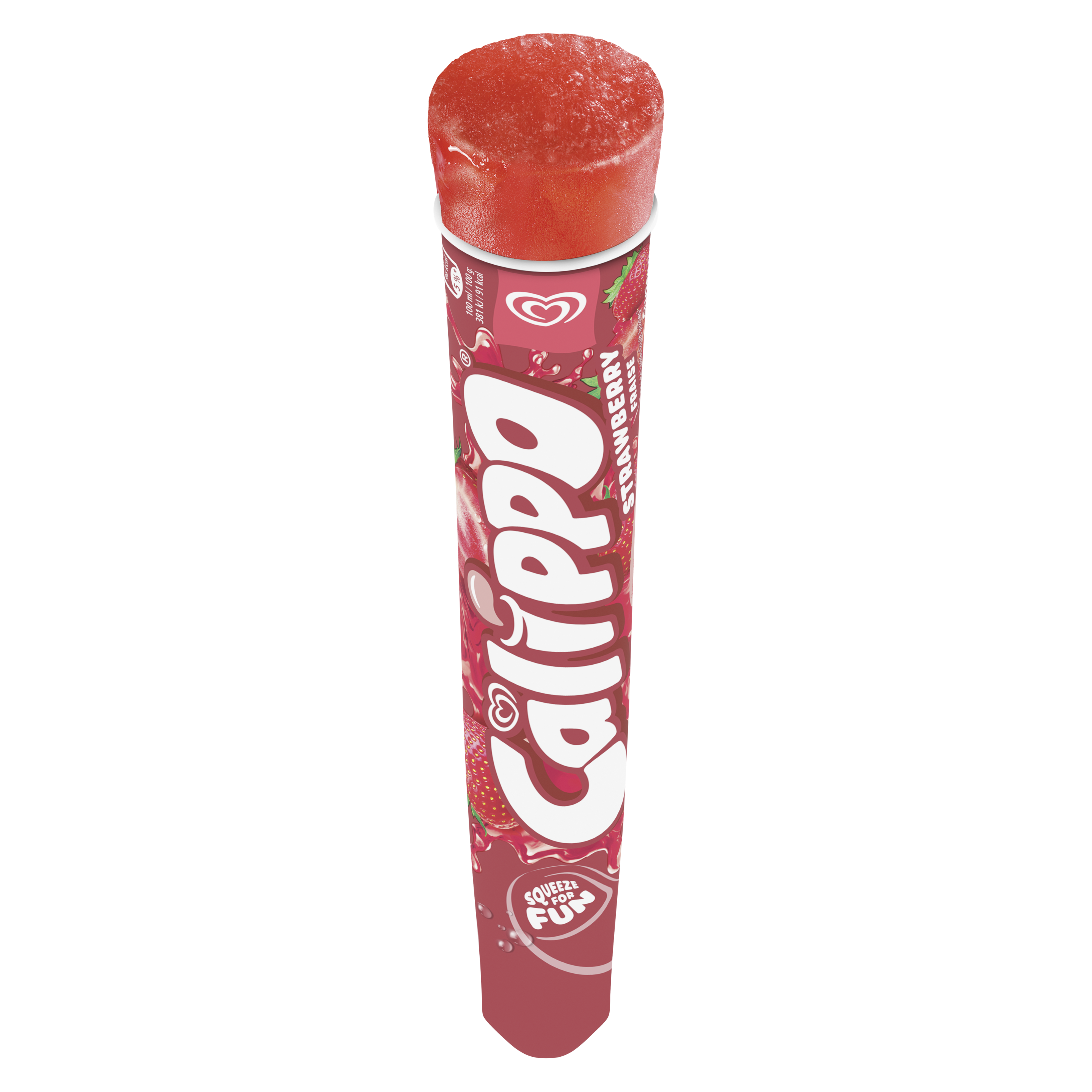CALIPPO zmrzlina Strawberry 105 ml packshot