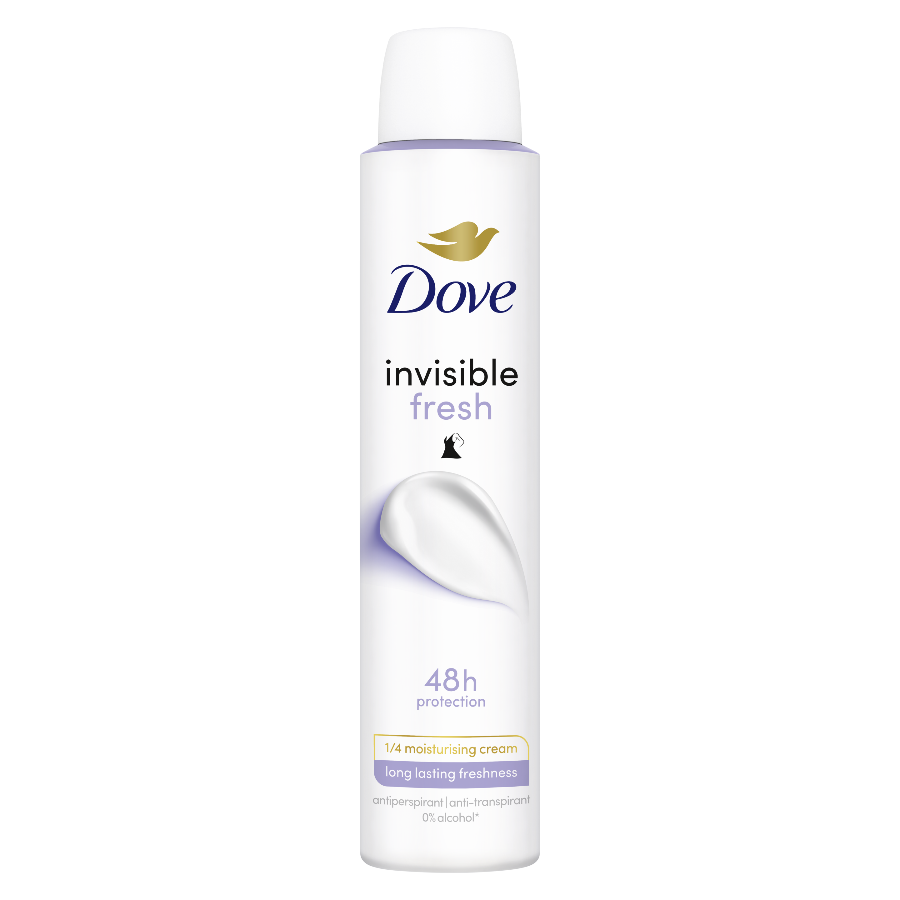 Dove Déodorant Anti-tanspirant Base Invisible Fresh Spray SC 200 ml packshot