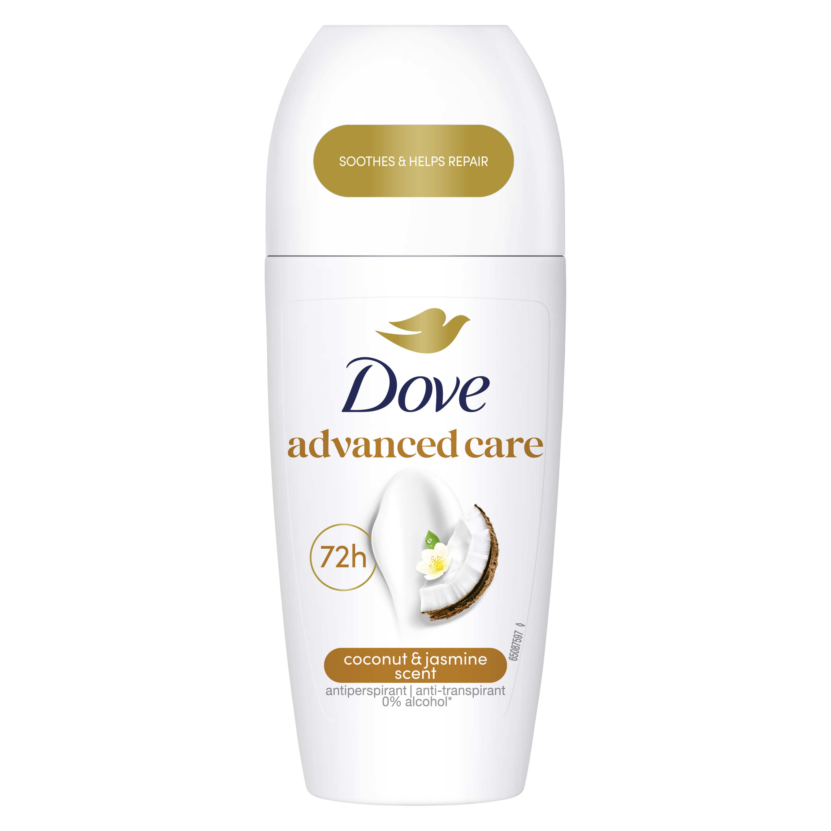 Dove Αποσμητικό Roll-On Advanced Care Coconut 50ml packshot