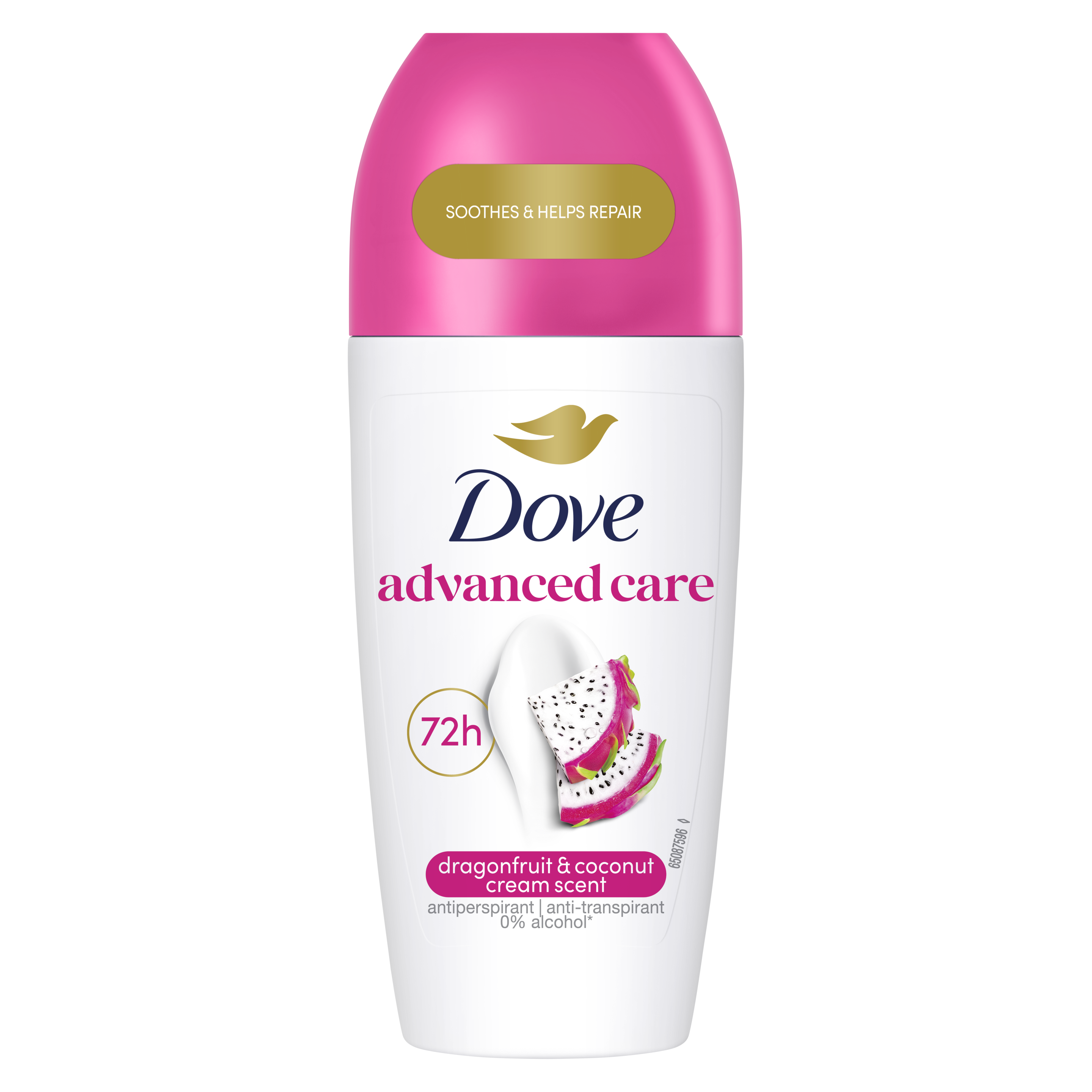 Dove Advanced Care Go Fresh Dragon Fruit & Coconut Cream Anti-Perspirant Roll On packshot