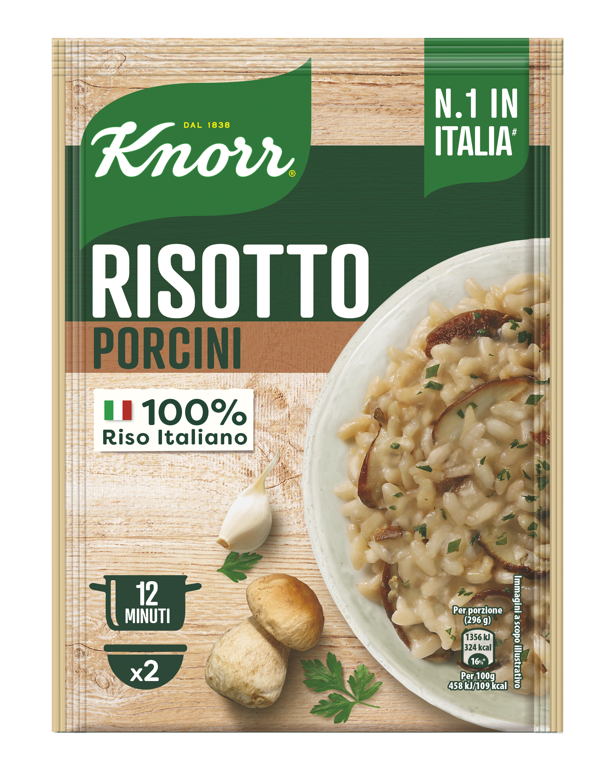 Risotto Funghi packshot
