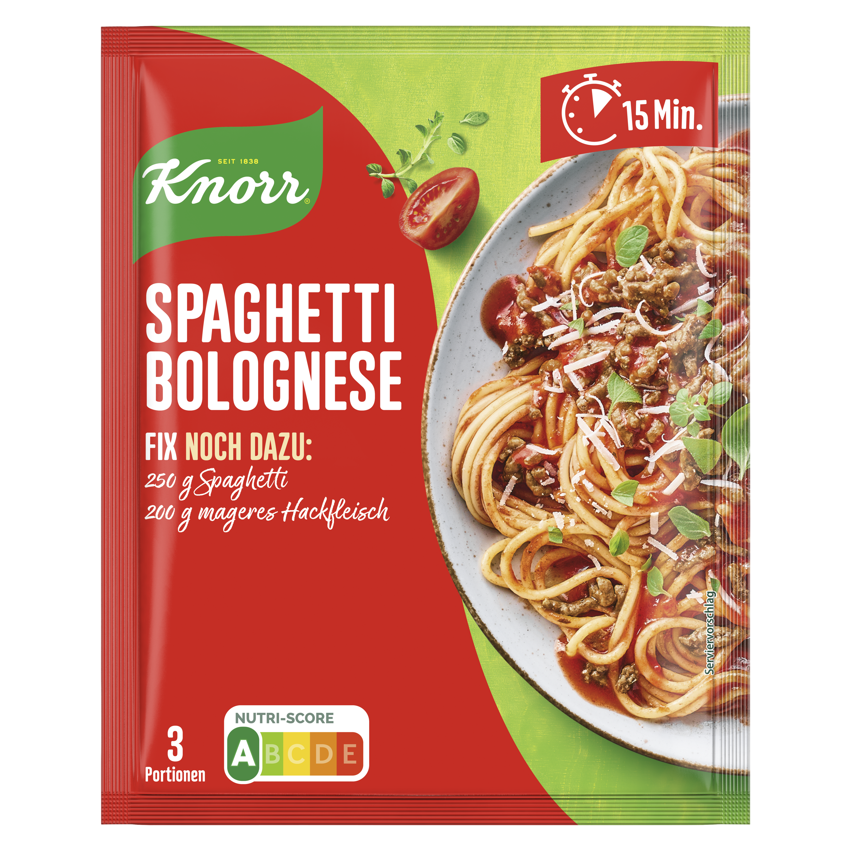 Knorr Fix Spaghetti Bolognese 40 g packshot