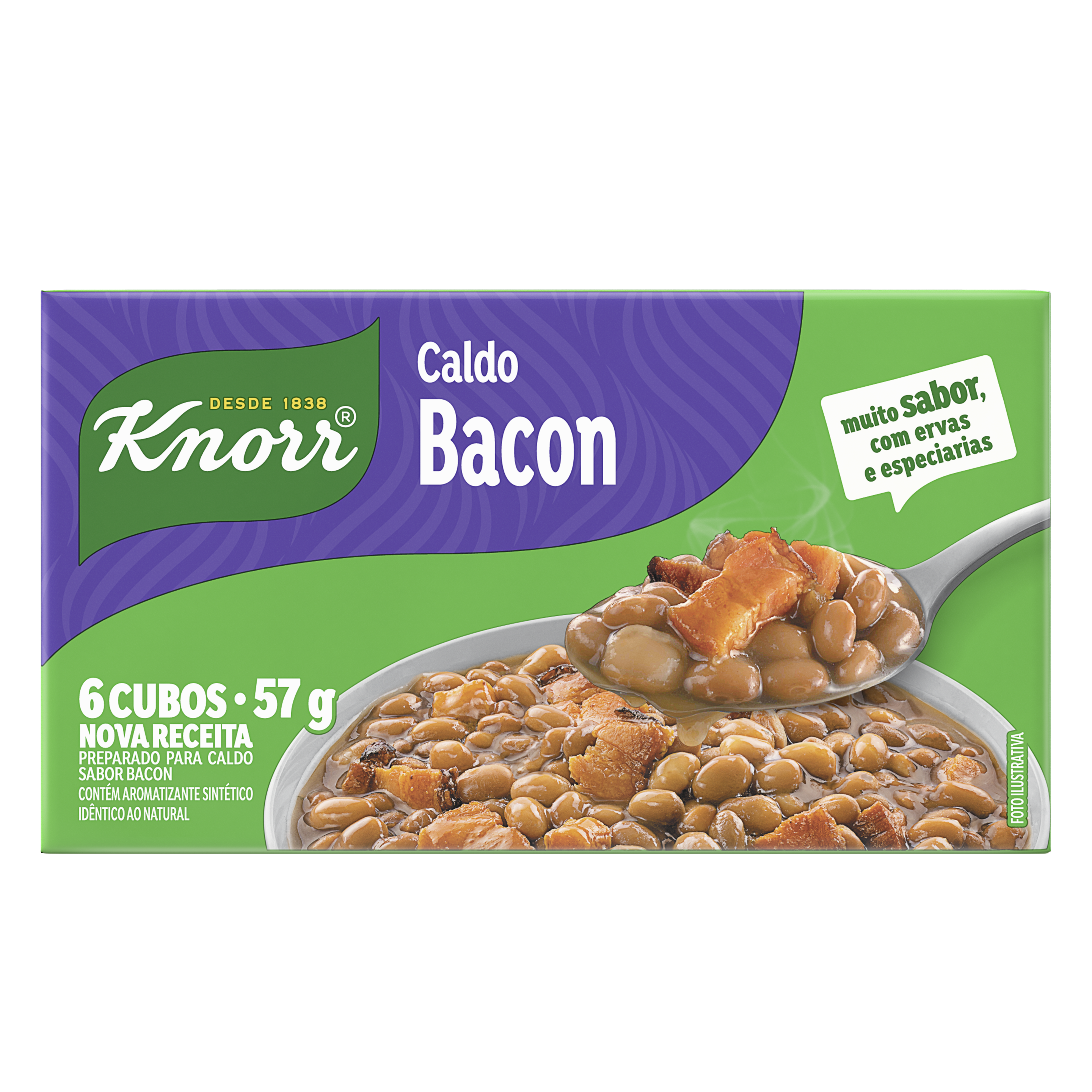 Caldo Knorr Bacon packshot