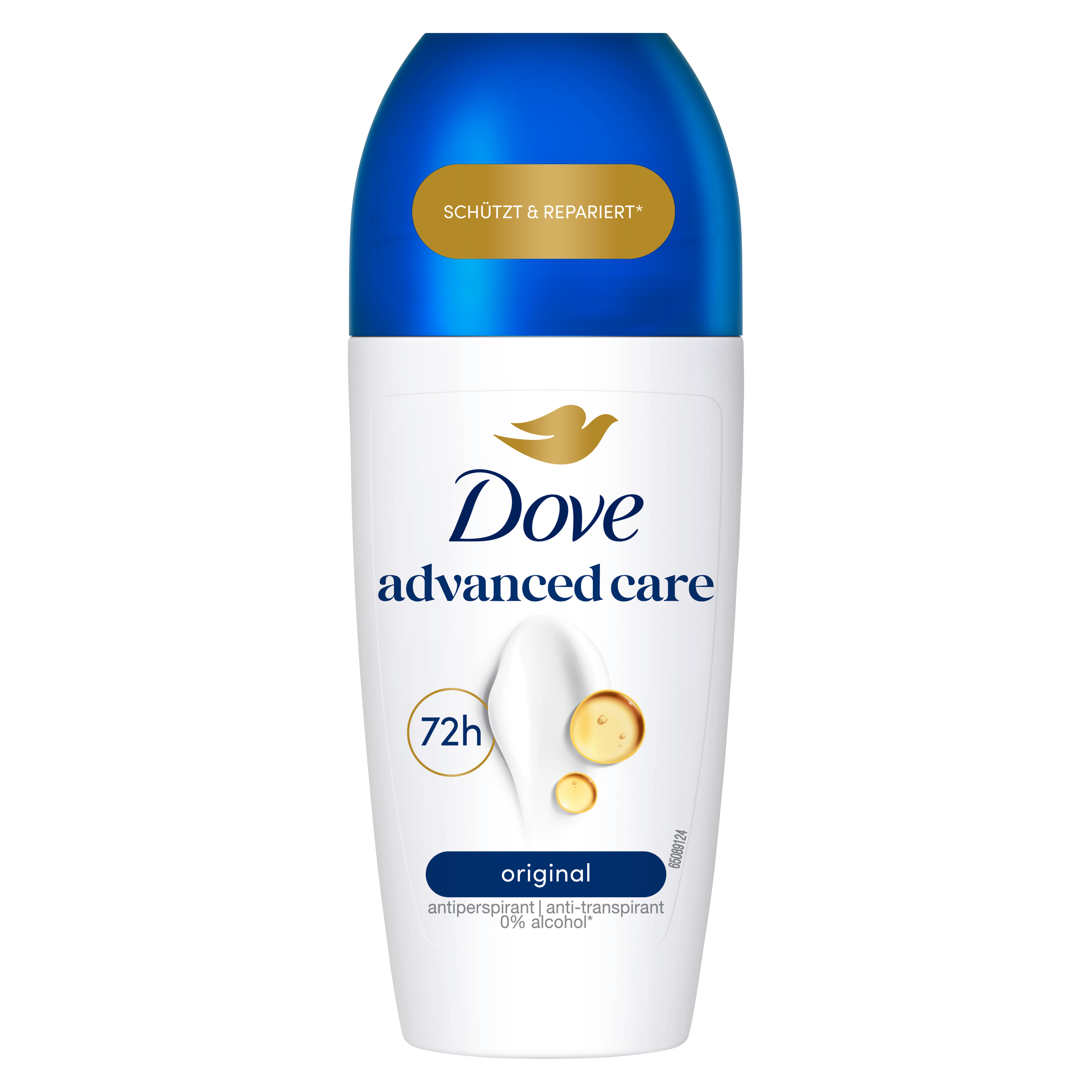 Advanced Care Original Anti-Transpirant Roll-On in einem schwarz-blauen Design packshot