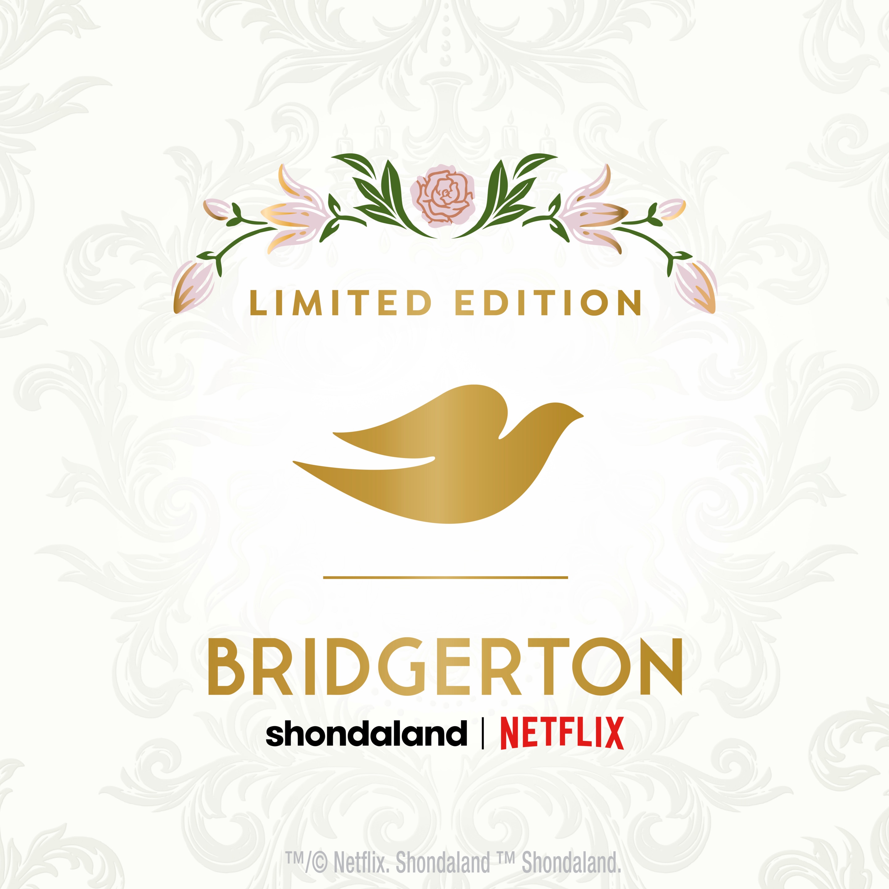 Dove Limited Edition Bridgerton Love & Meadows women's deodorant spray with a bergamot & wildflowers scent Anti-Perspirant Aerosol for 72-hour sweat and odour protection 200 ml packshot