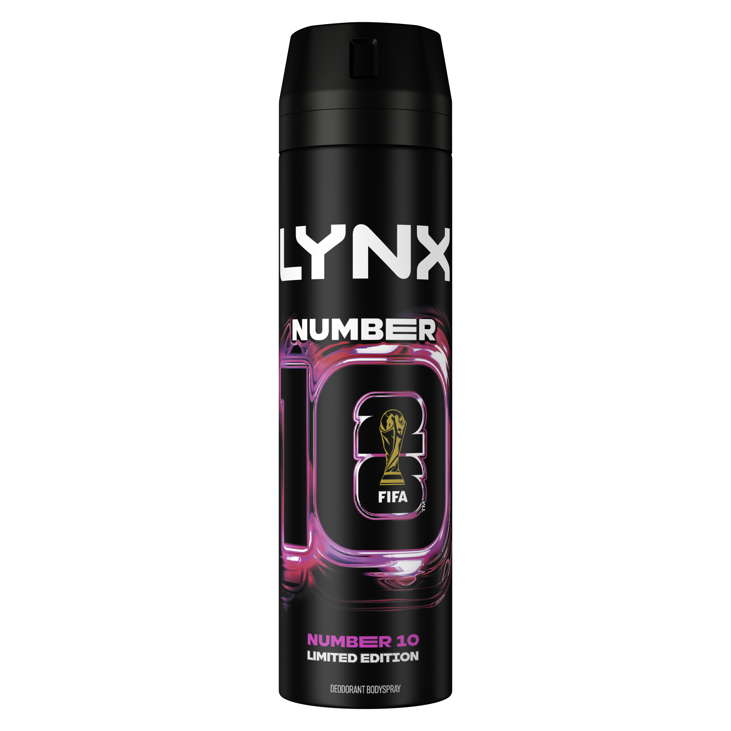 Lynx Limited Edition FIFA Number 10 men's deodorant 200ml packshot
