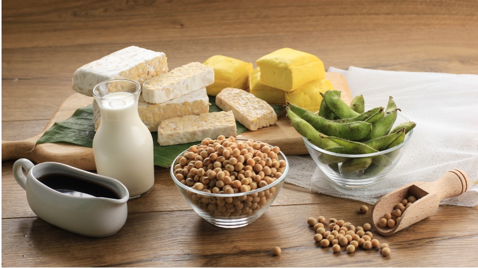 Soya Foods (Tofu, Soy Milk, Edamame):