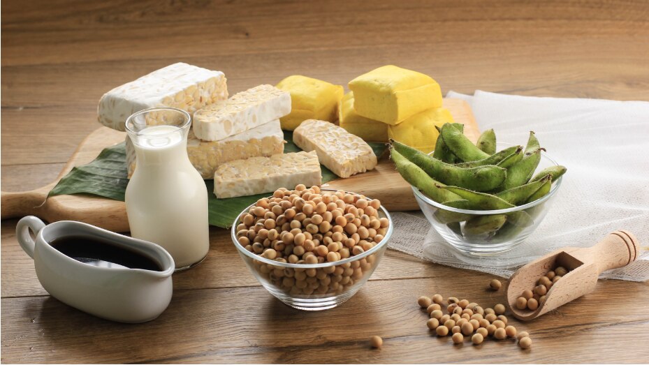 Soya Foods (Tofu, Soy Milk, Edamame):