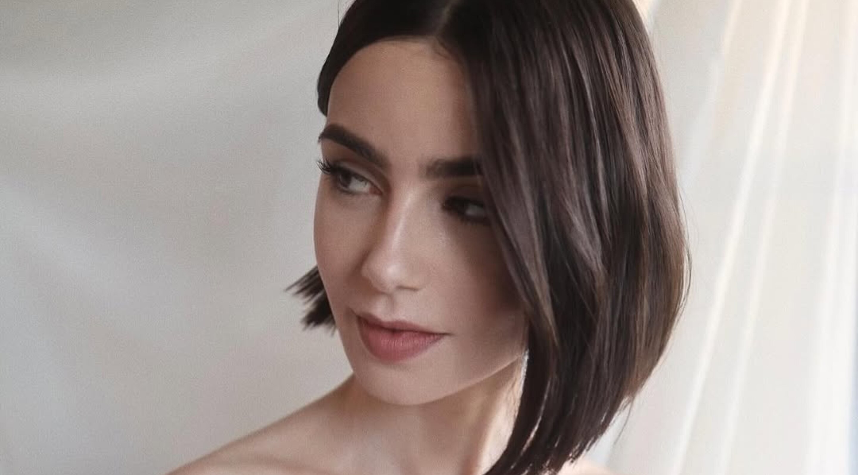 The Angled Bob (A-Line Bob):