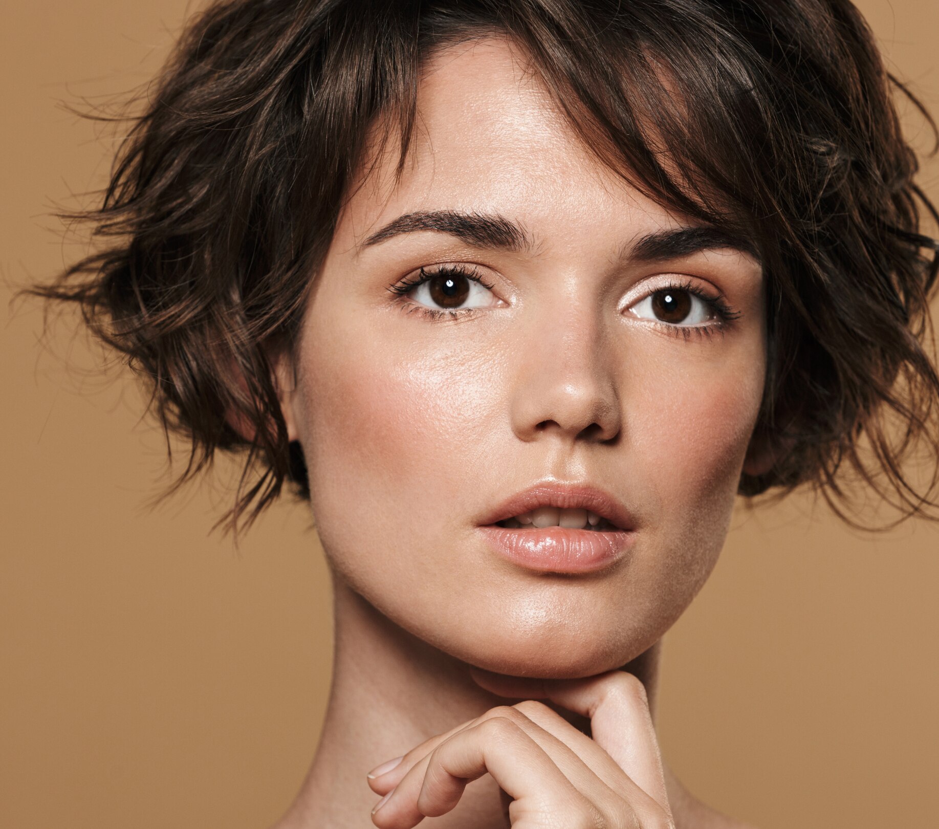 Image of Best Short Haircuts for Round Face Women