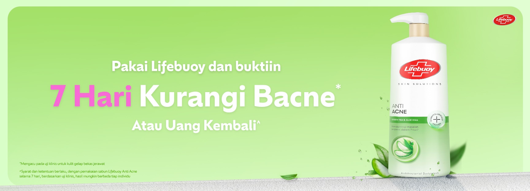 Melawan Bacne Lifebuoy