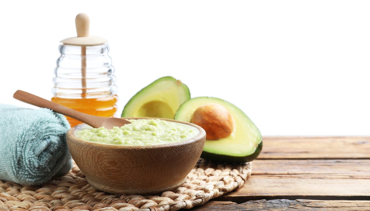 1. Avocado and Honey Mask