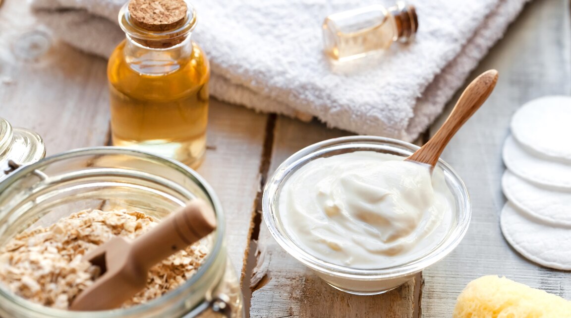DIY Hair Mask for Smooth, Shiny, Frizz-Free Hair
