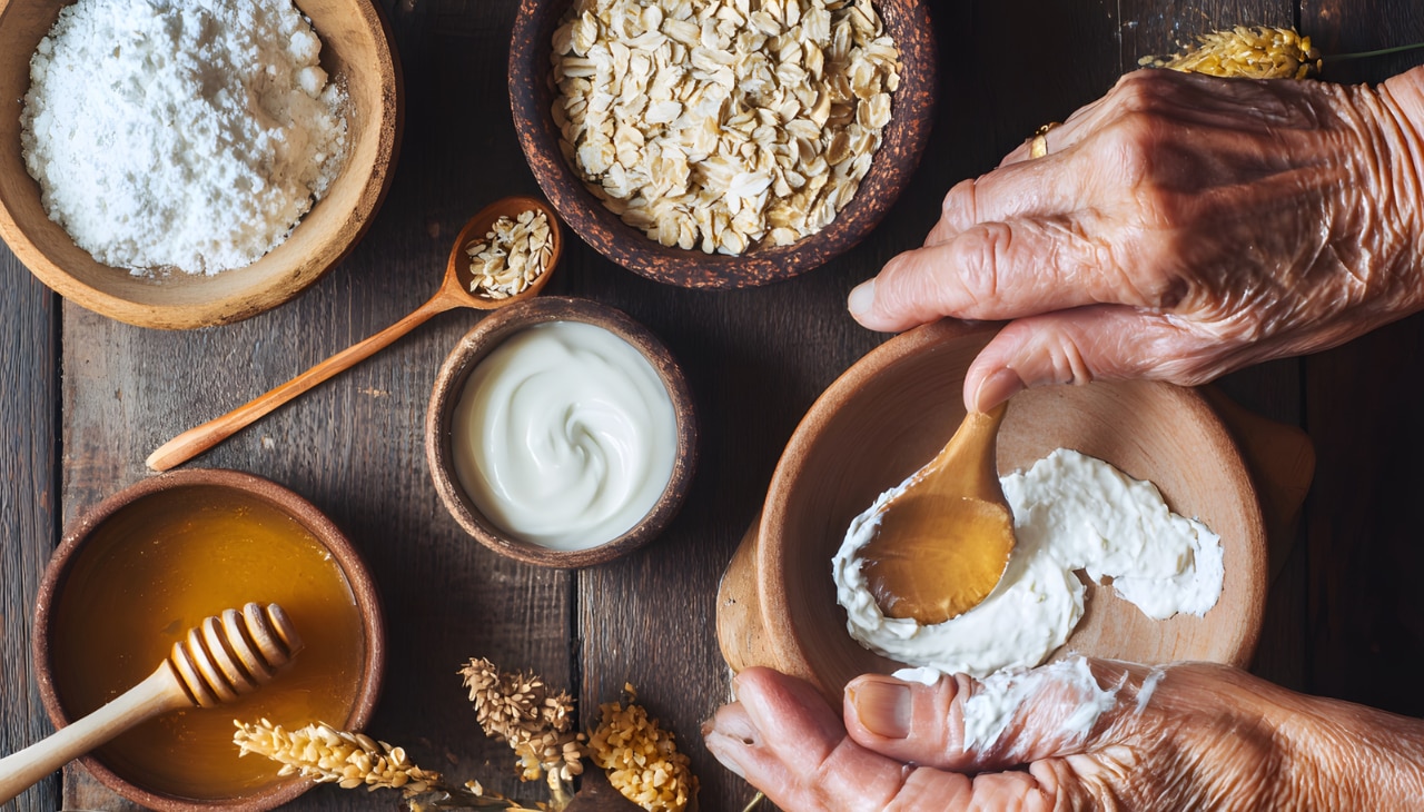 5. Oatmeal and Yogurt Mask