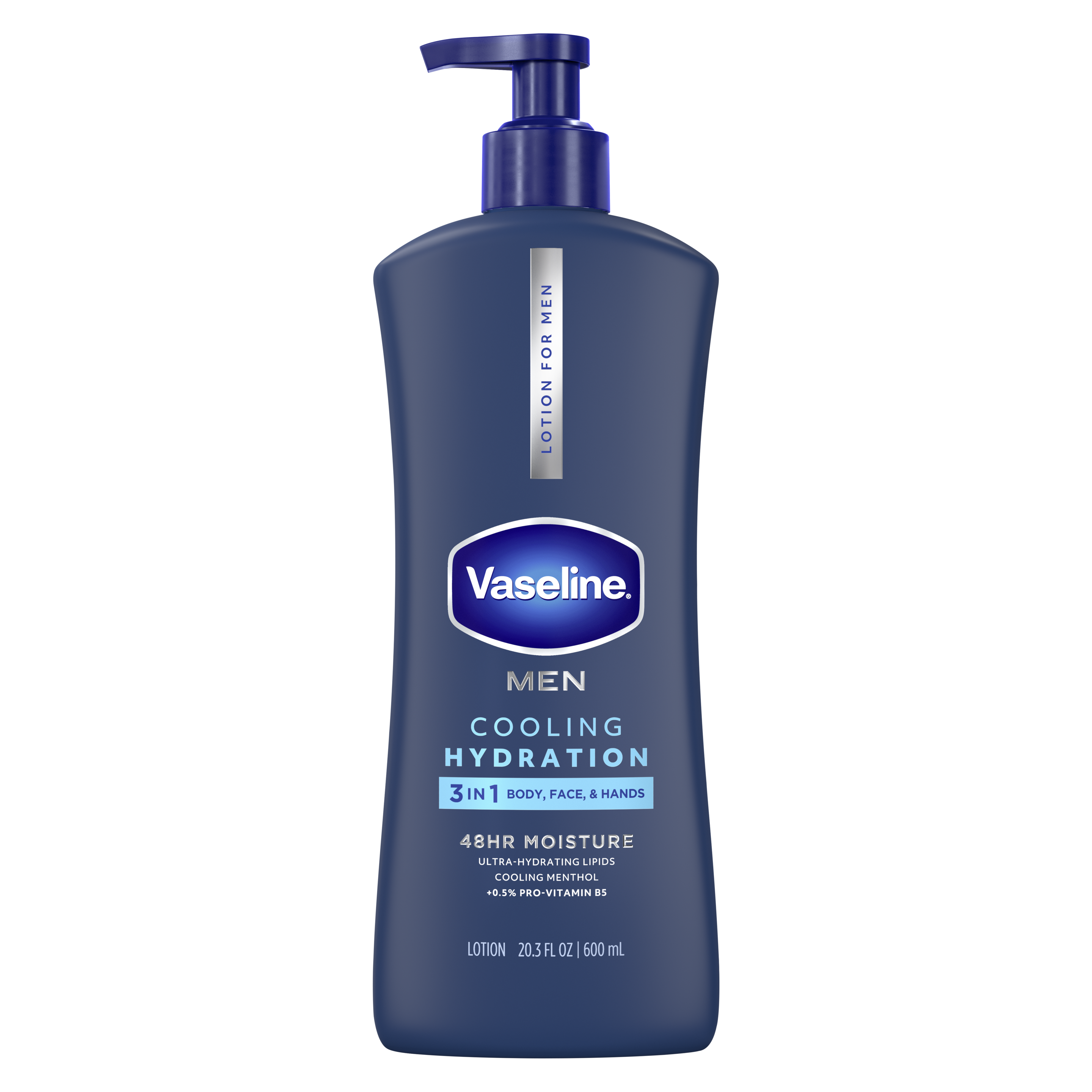 Vaseline® Men Cooling Hydration Lotion front of pack packshot