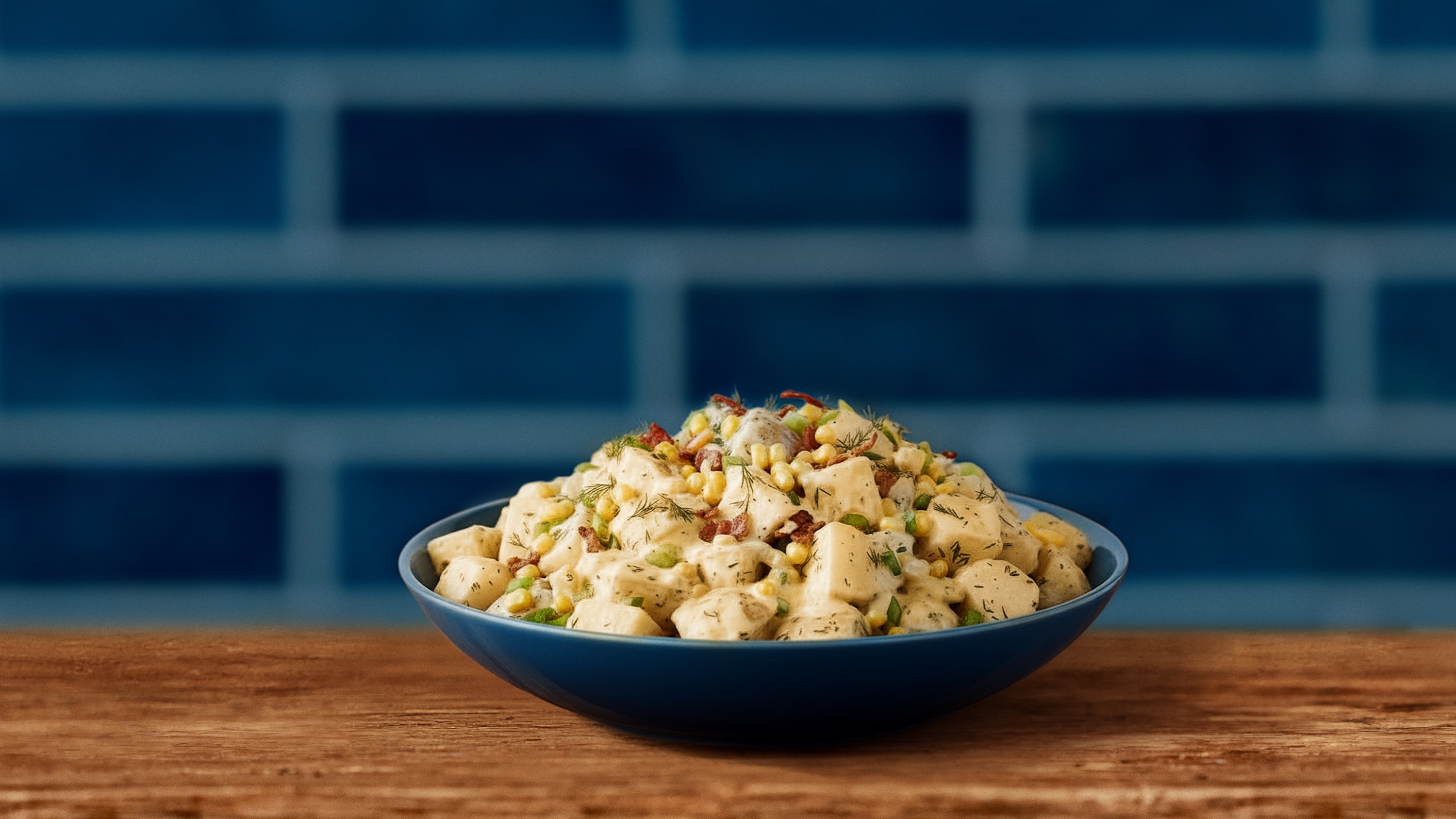 Grilled Potato Salad with Charred Corn and Herbs