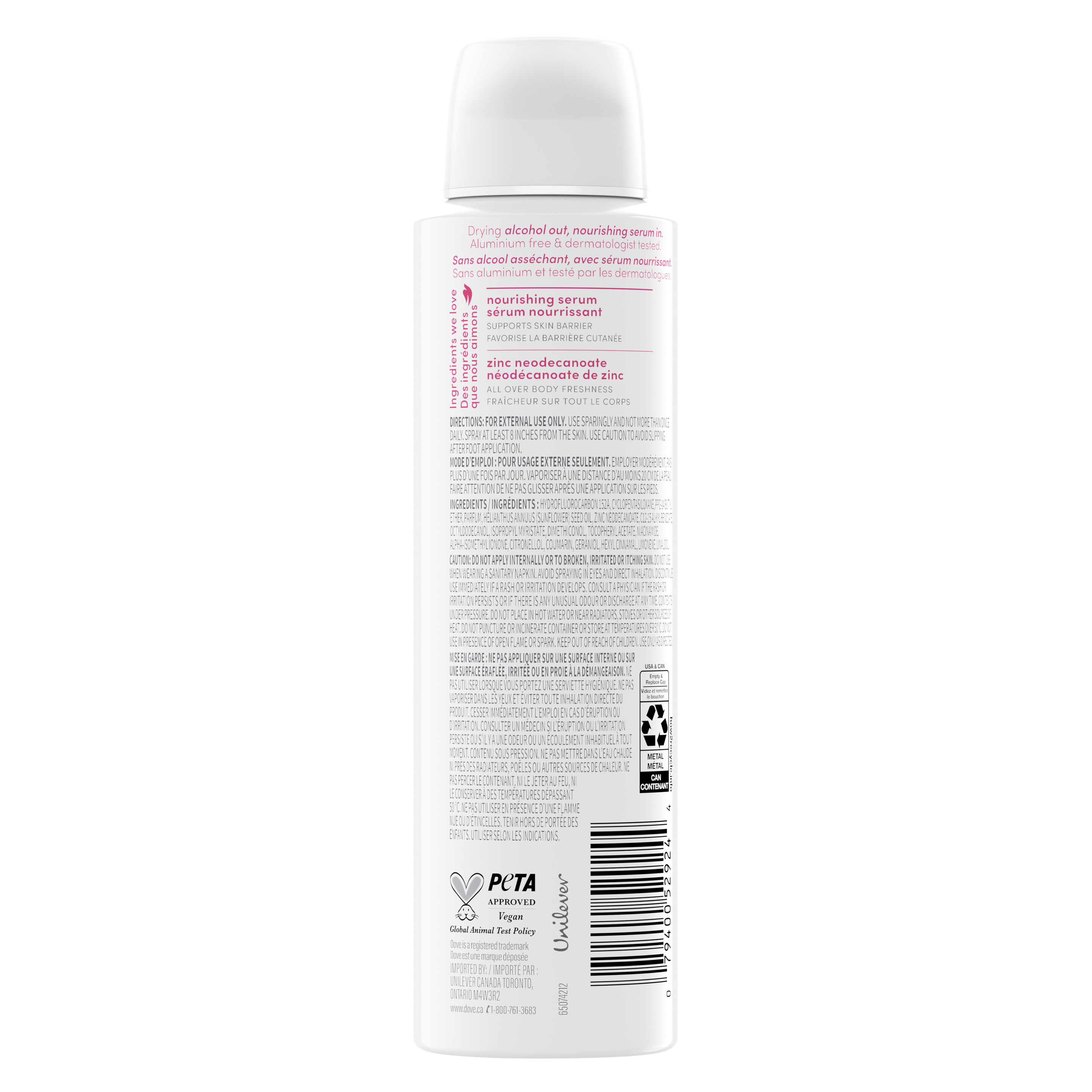 Berry Blush Alcohol-Free Whole Body Deodorant Spray