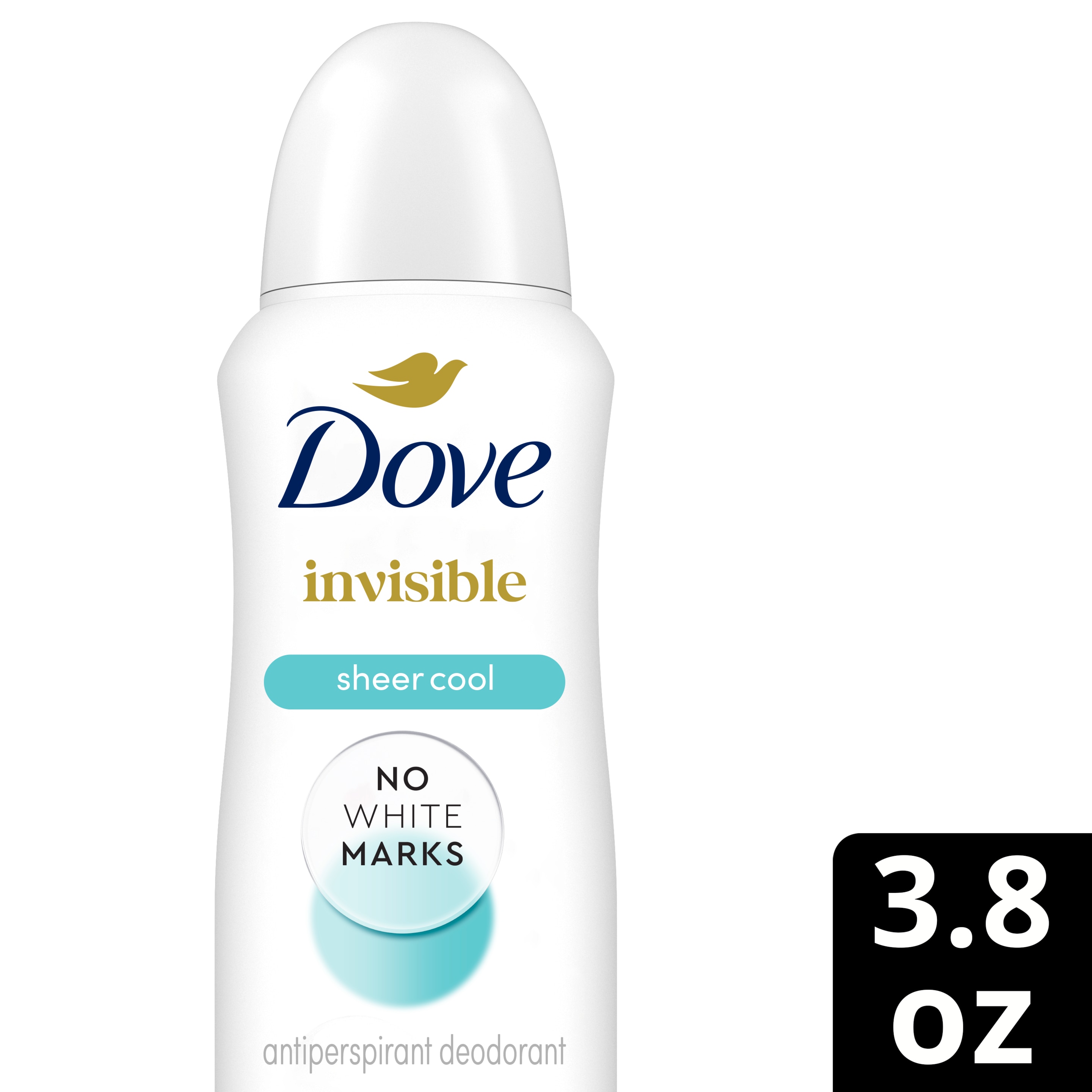 Dove Advanced Care Invisible Sheer Cool Antiperspirant Dry Spray 3.8 oz packshot