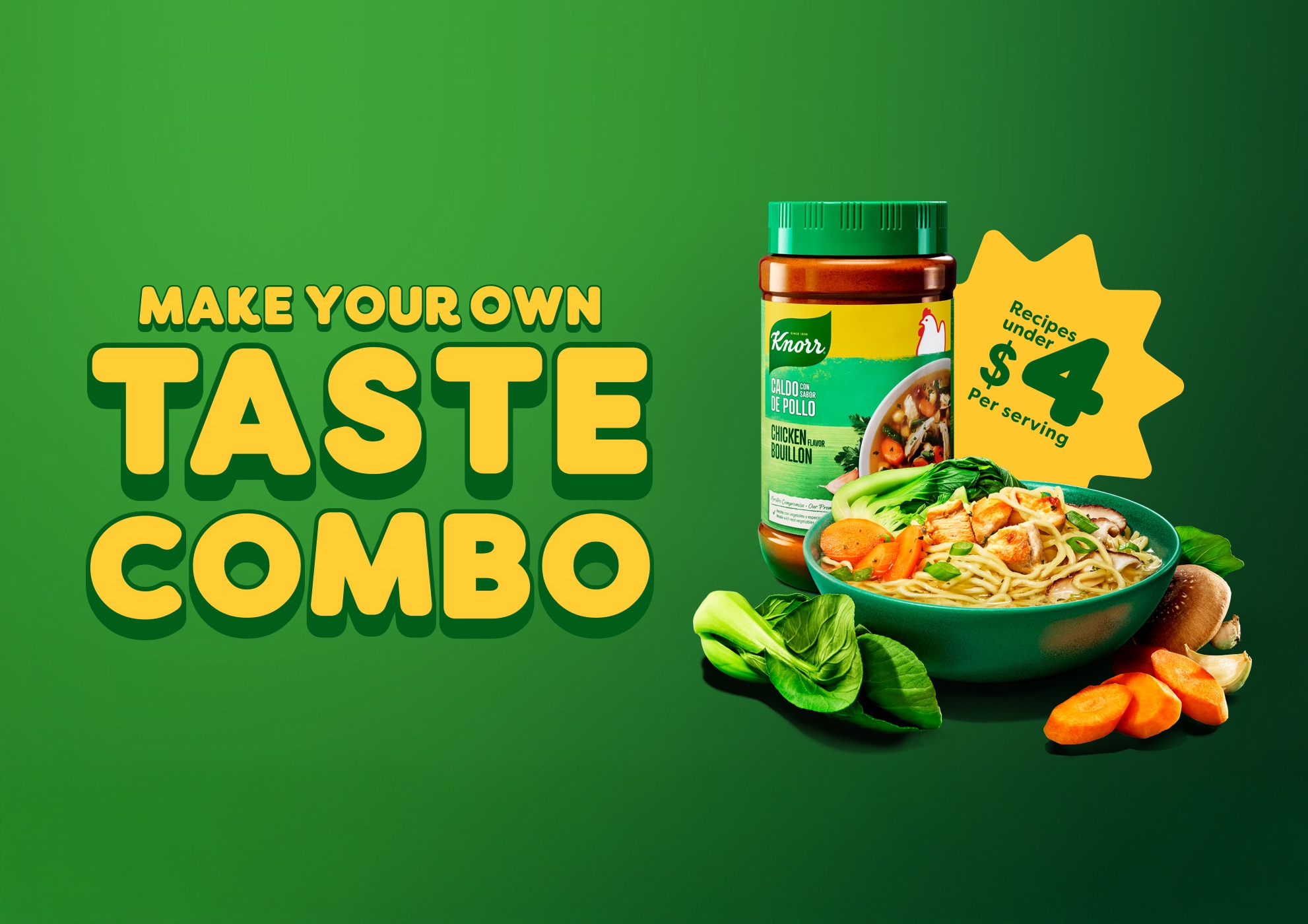 Taste Combo banner
