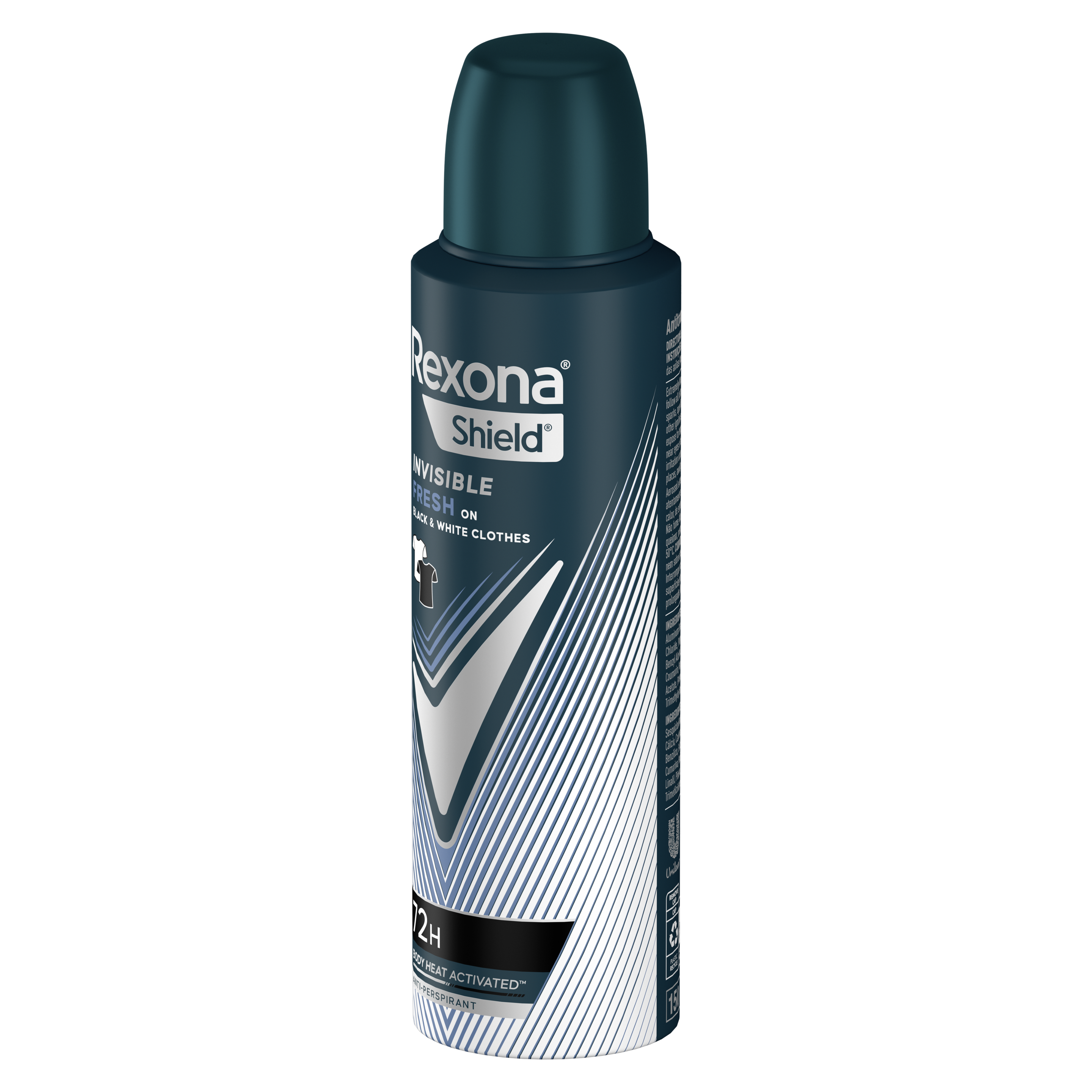 Rexona Men  Invisible Fresh   Antiperspirant Deodorant Body Spray  150ml packshot