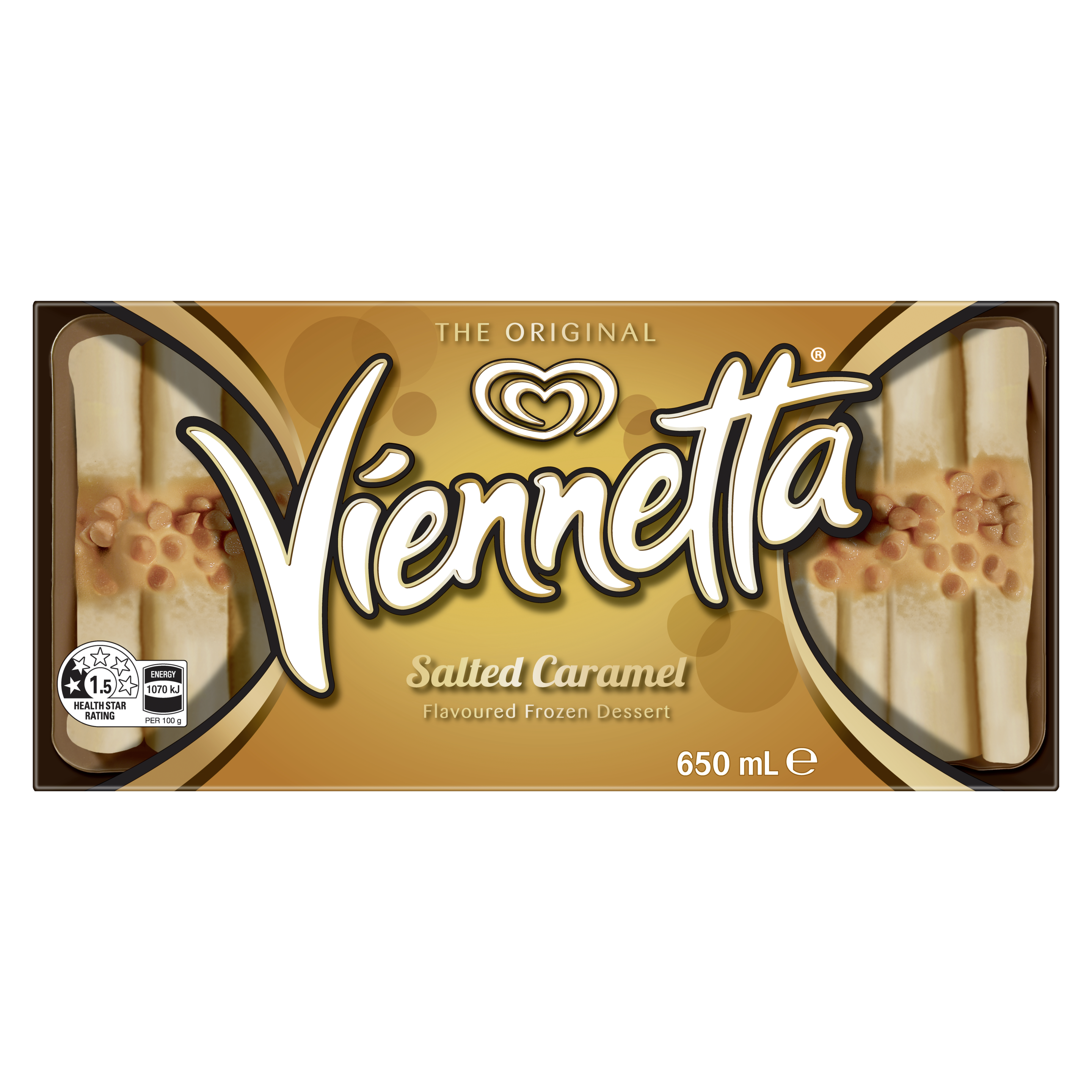 Viennetta Salted Caramel 650ml packshot