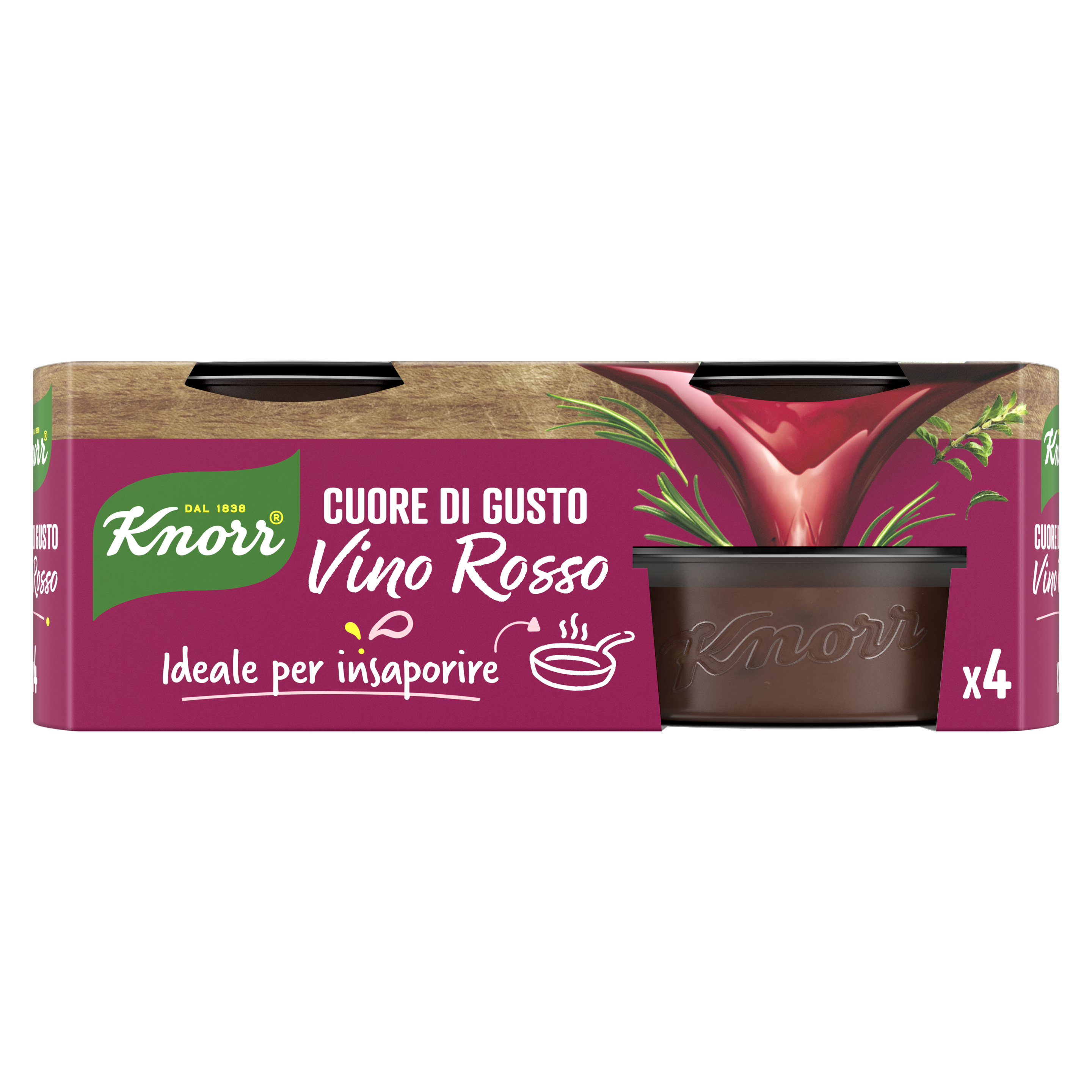 Cuore di Gusto Vino Rosso Knorr packshot