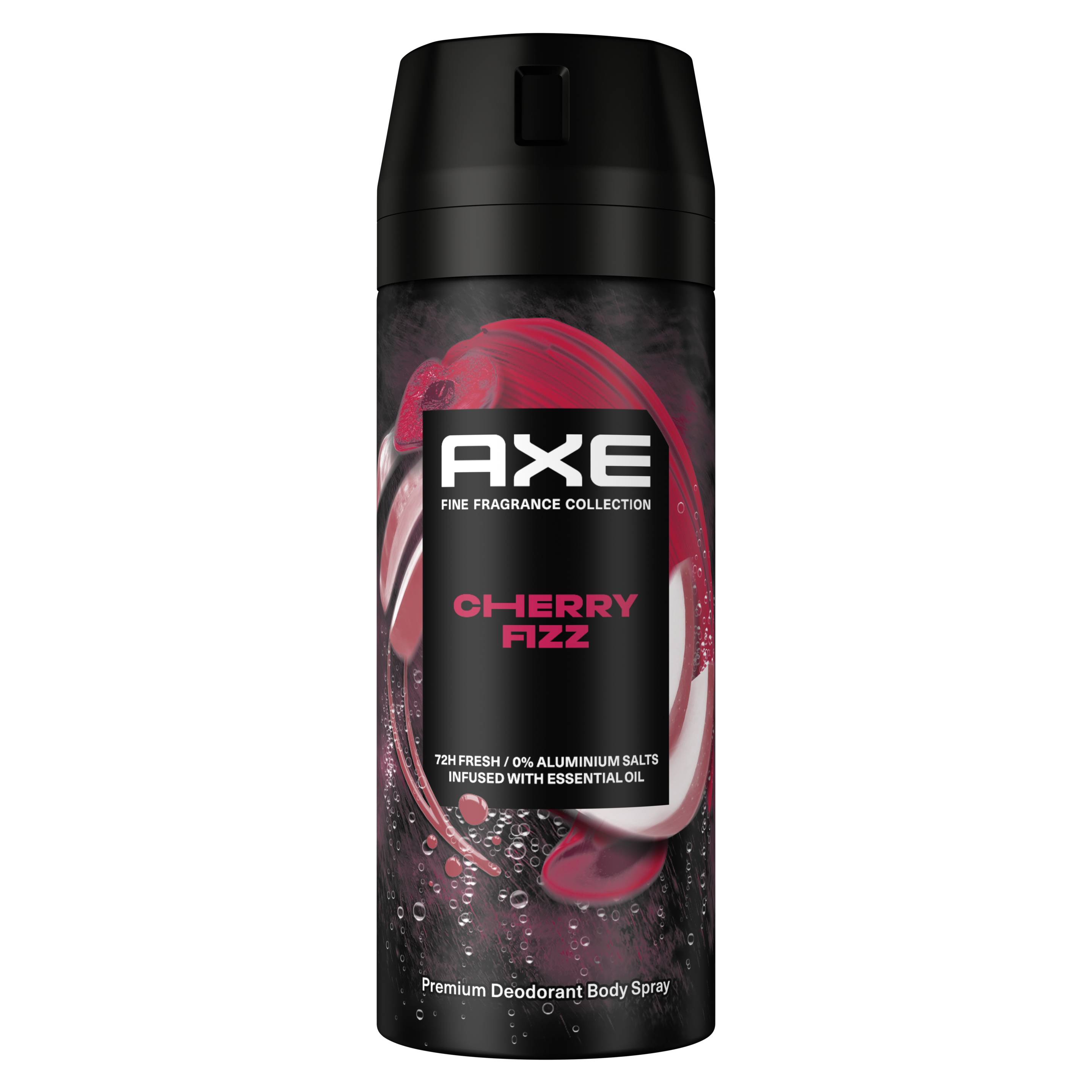 Axe 72h Fine Fragrance Cherry Fizz Body Spray 150ml packshot