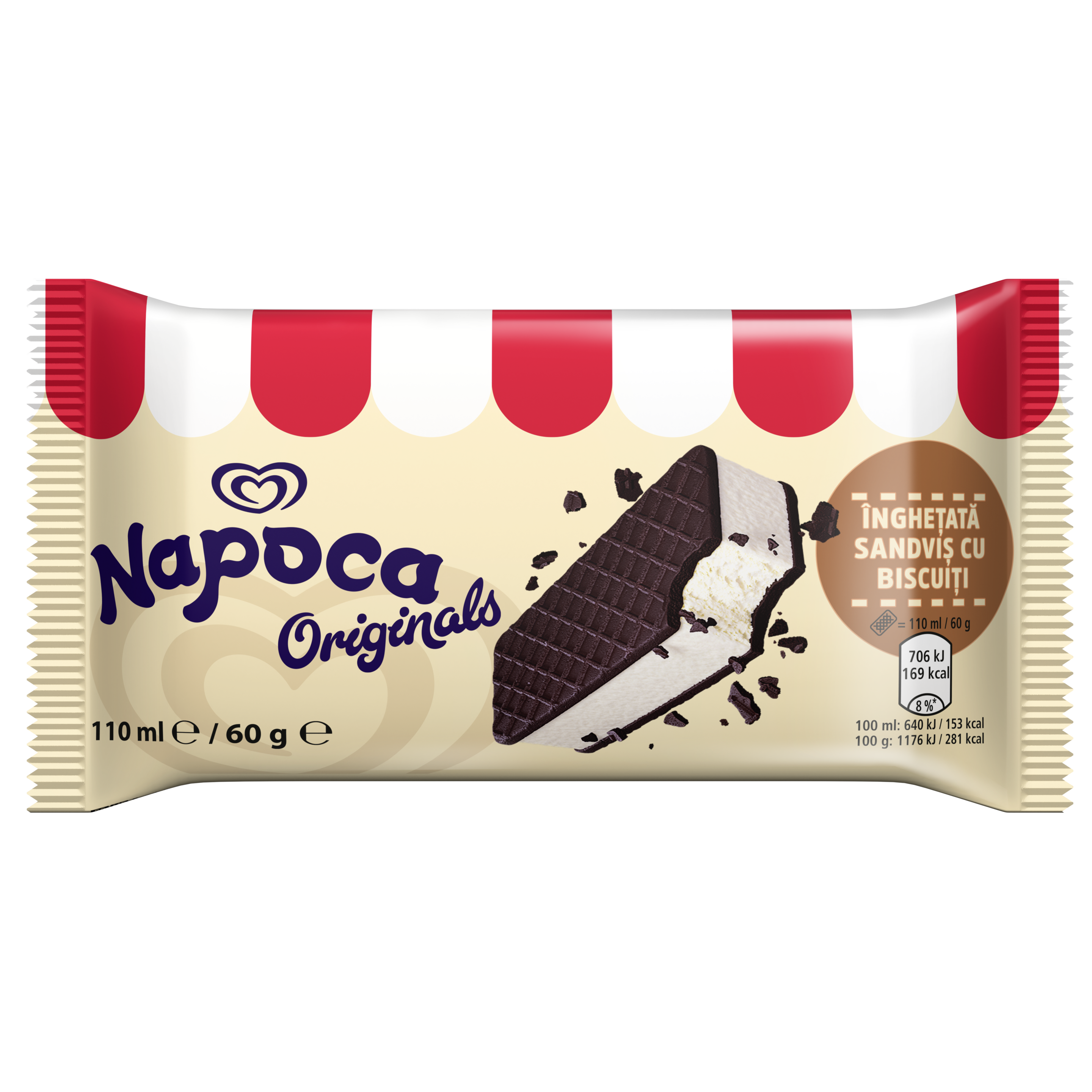 Napoca Originals Biscuiți 110ml packshot