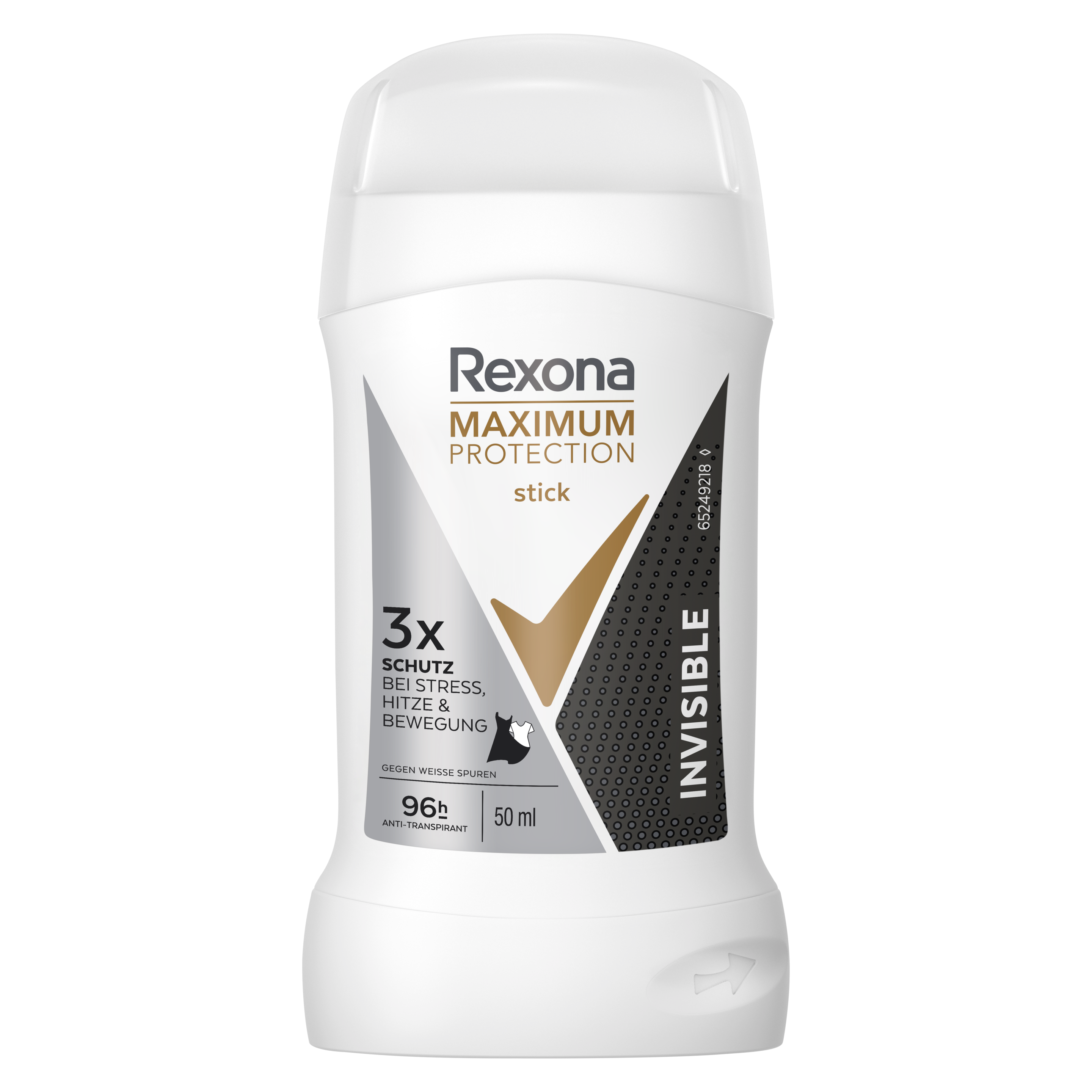 Rexona Maximum Protection Invisible Anti-Transpirant Stick 50ml packshot
