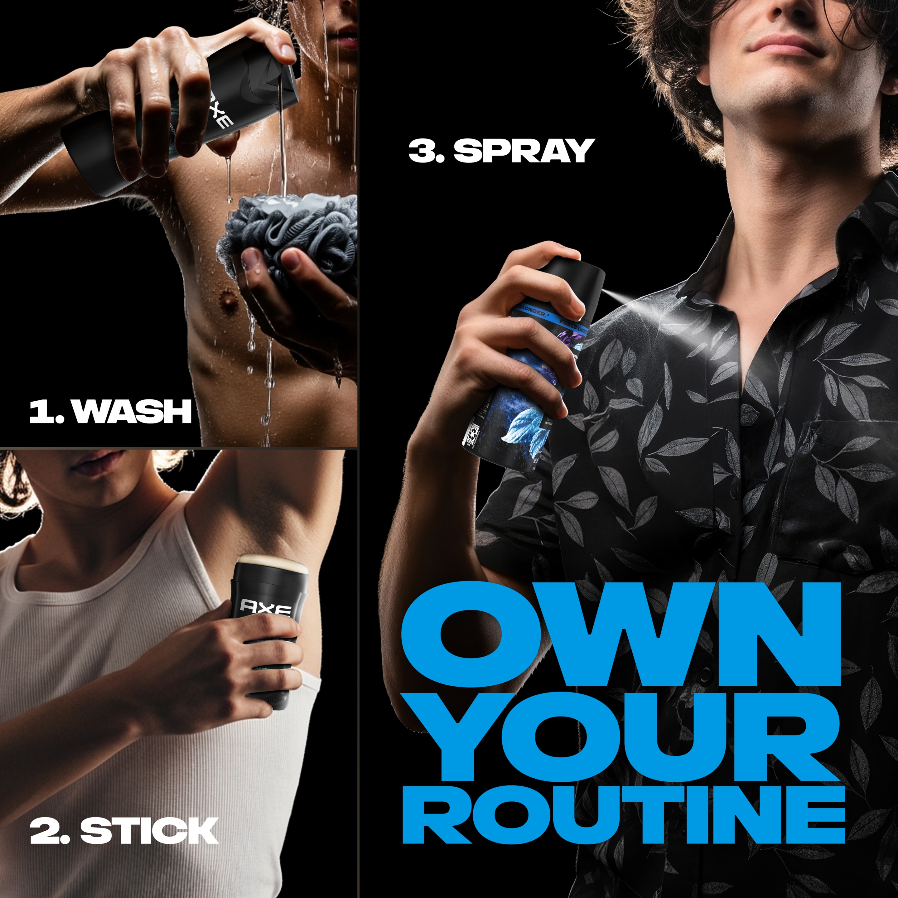 Blue Lavender Premium Deodorant Body Spray