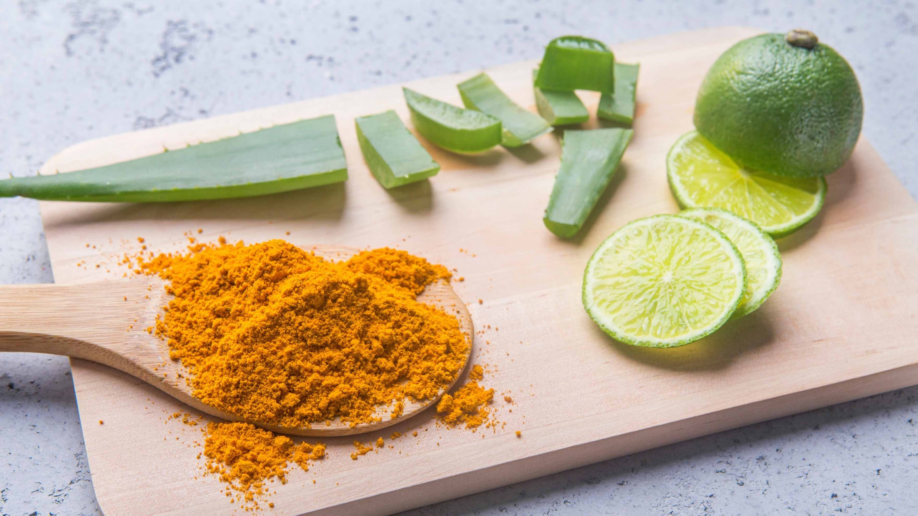 Turmeric + aloe vera
