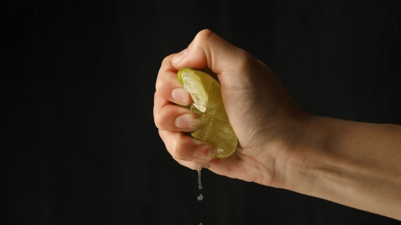 Why is lemon juice beneficial for hair?