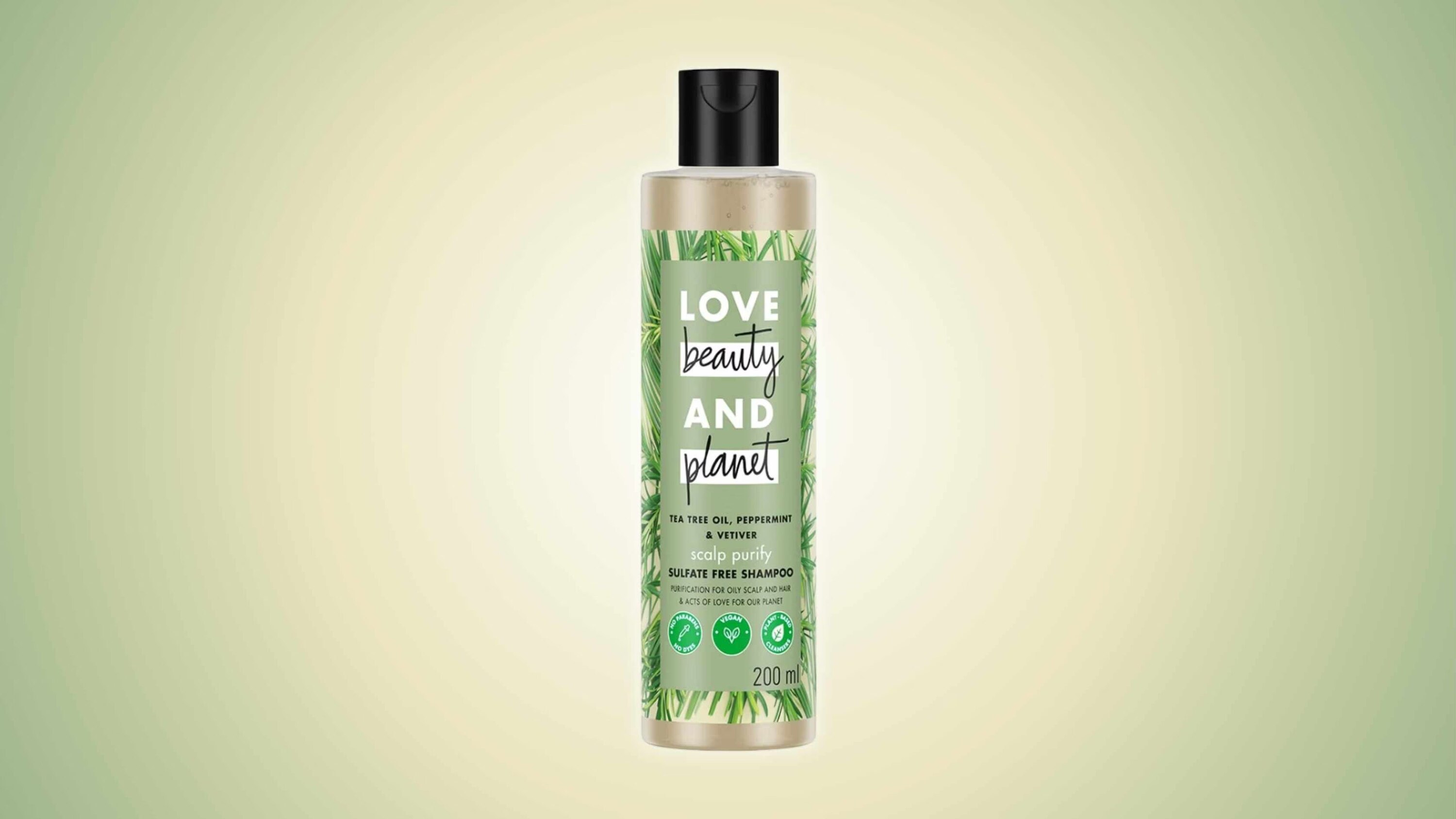 Love Beauty and Planet Tea Tree, Peppermint &amp; Vetiver Sulfate Free Purifying Shampoo 