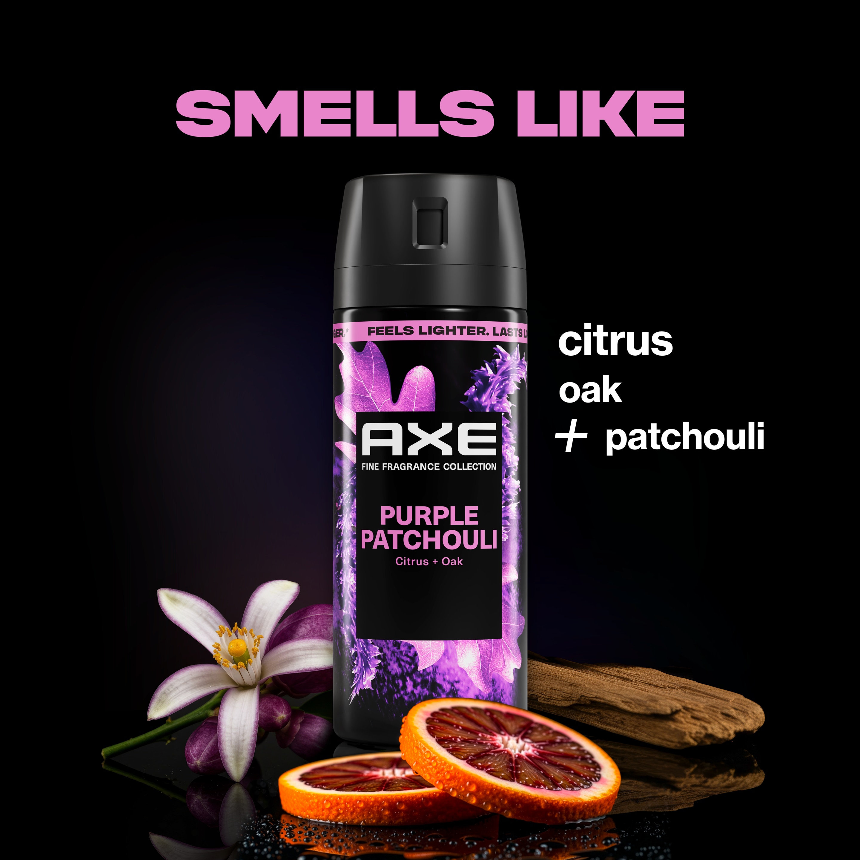 Purple Patchouli Premium Deodorant Body Spray