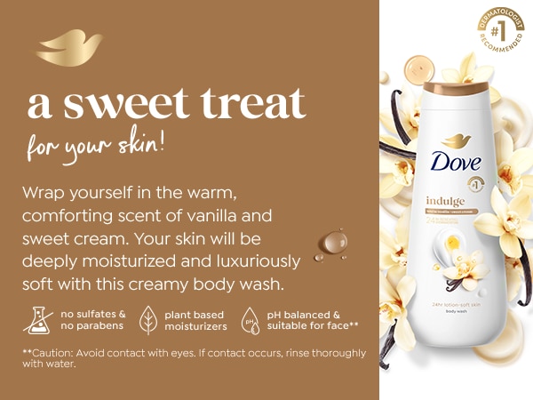 Warm Vanilla + Sweet Cream Body Wash