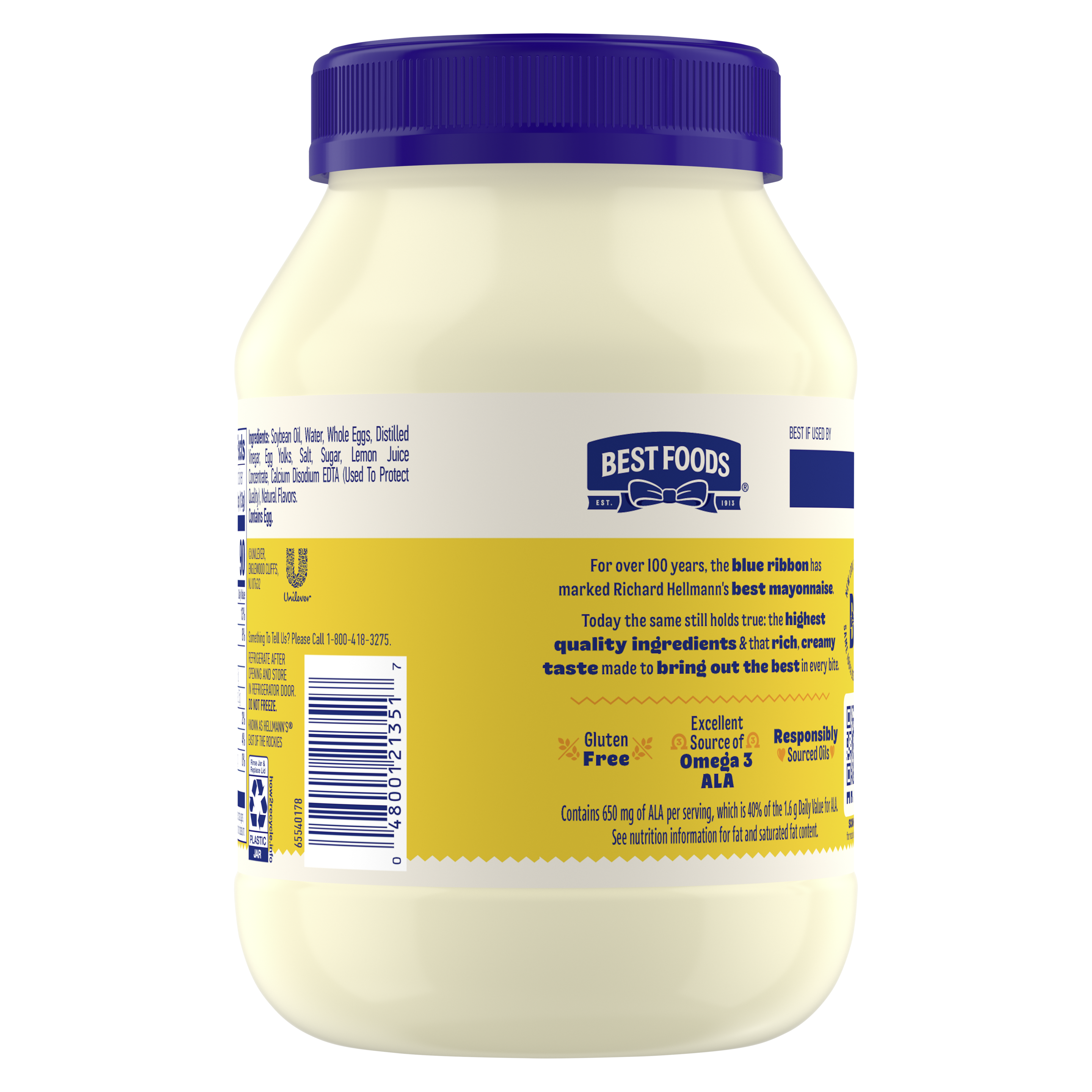 Best Foods Mayonnaise (Back)