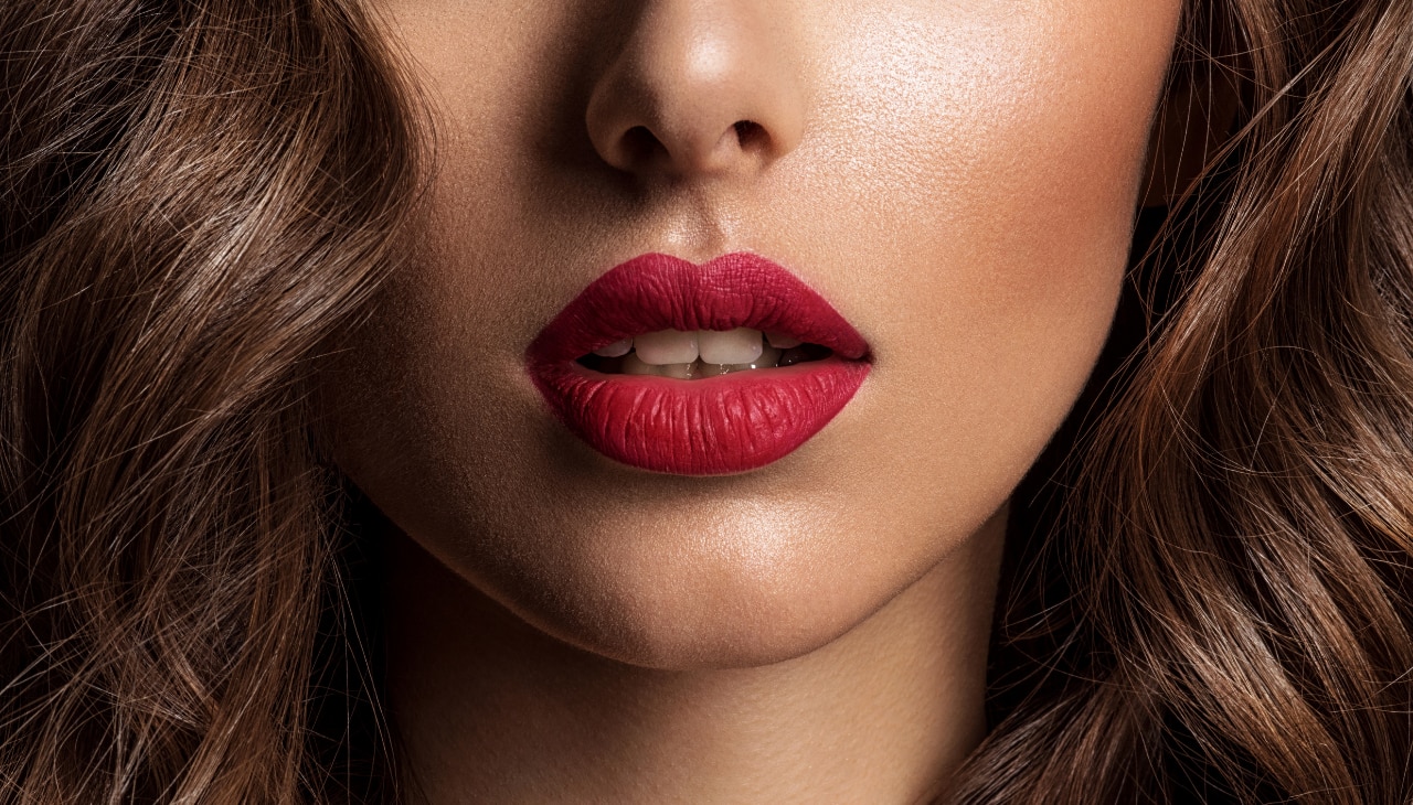 Red Lipstick for Dusky Skin