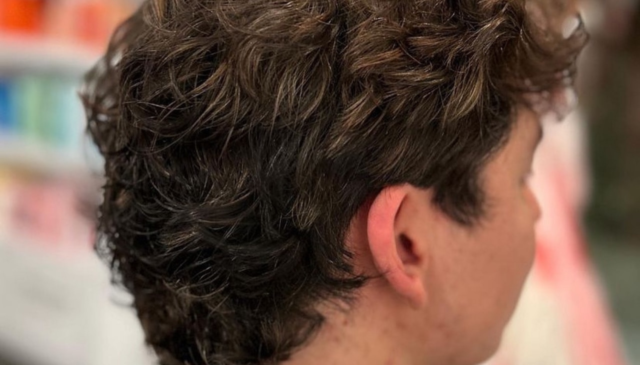 19. .The Soft Fade Mullet: