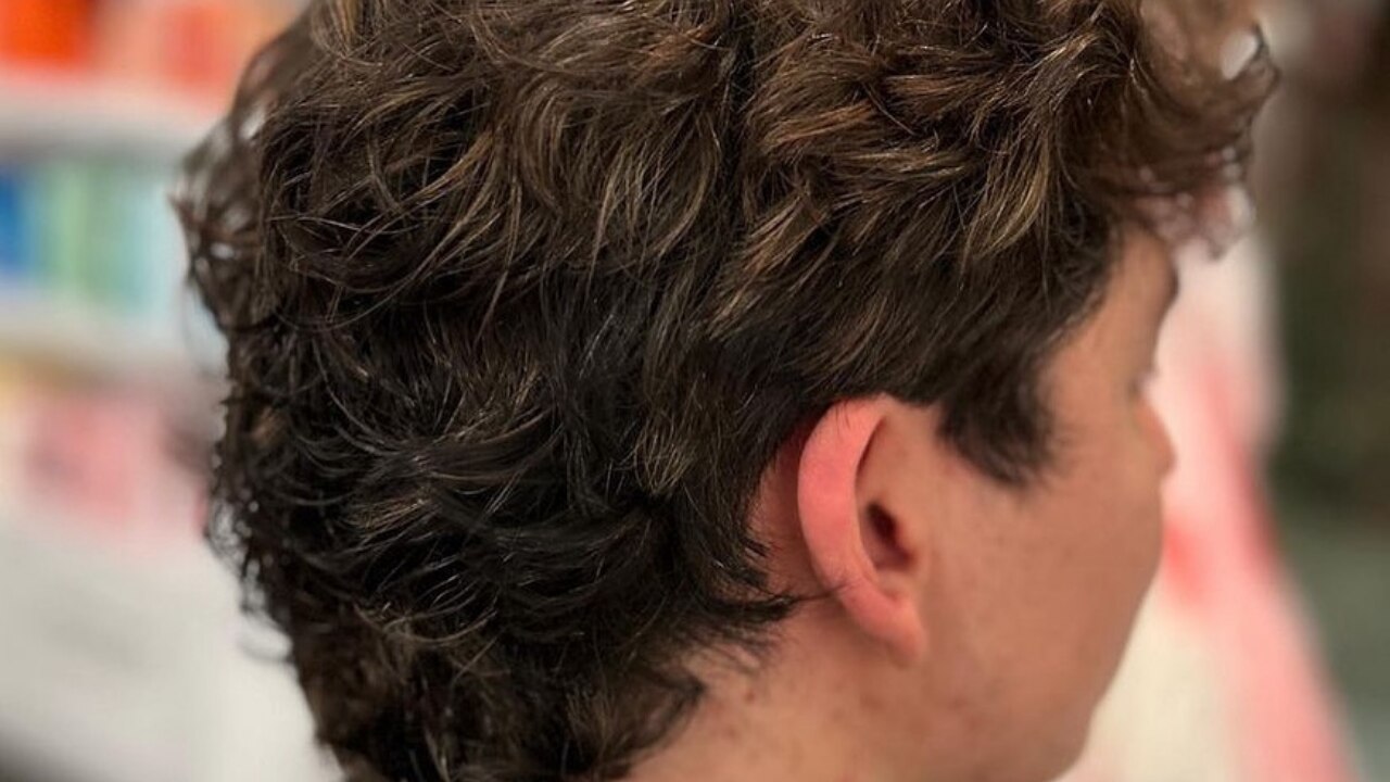 19. .The Soft Fade Mullet: