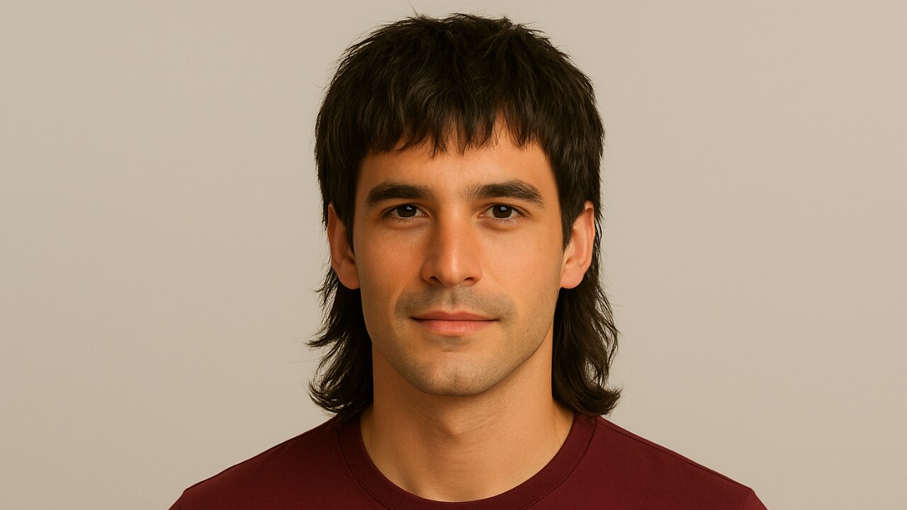 12. The Textured Fringe Mullet:
