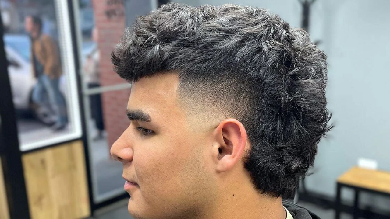 16.  The Tight Sides, Loose Back Mullet: