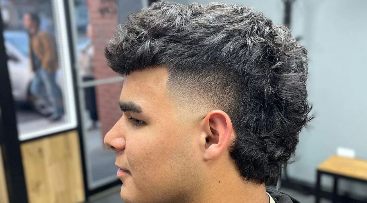 16.  The Tight Sides, Loose Back Mullet: