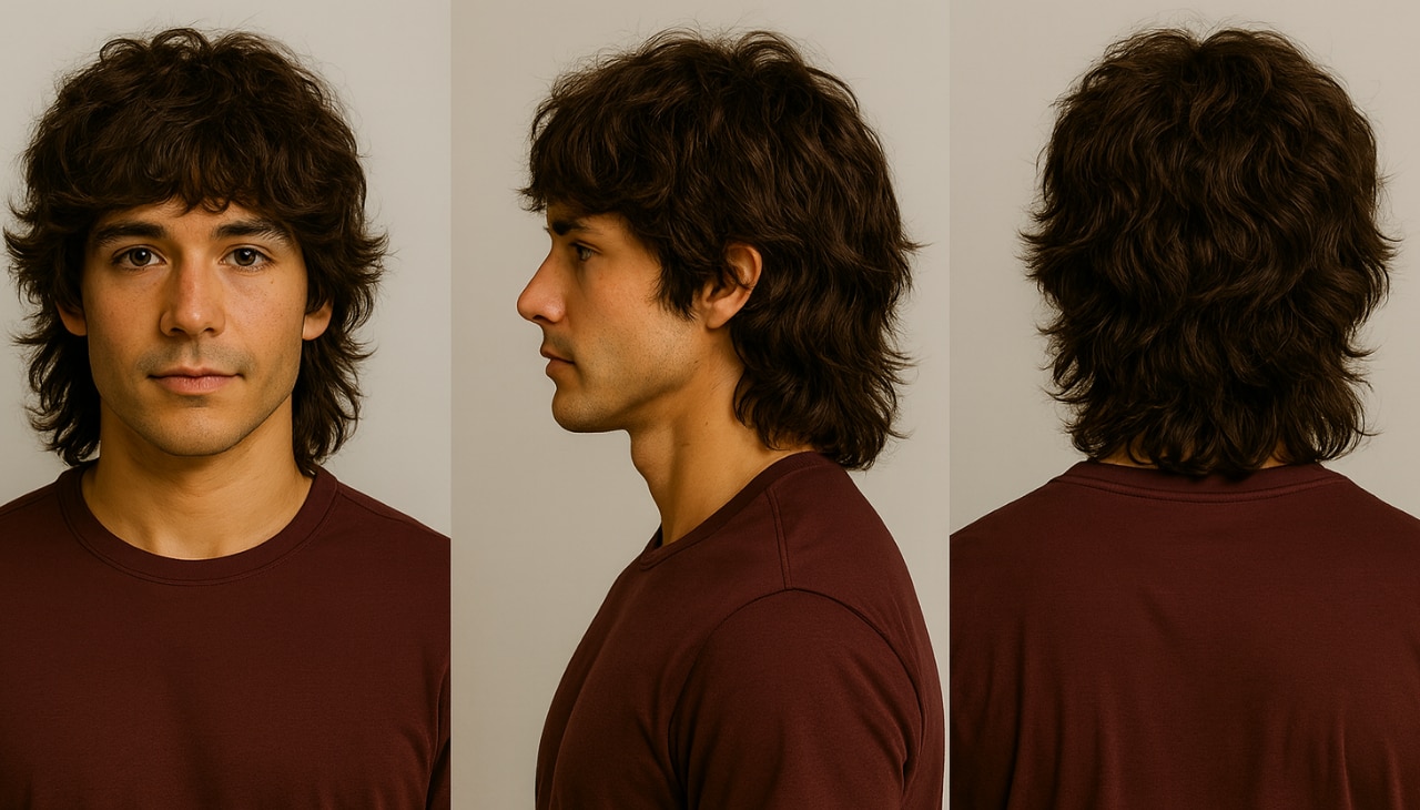 5. The Wolf Cut Mullet: