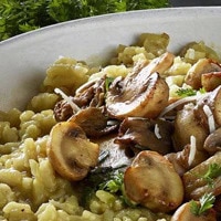 Maille mushroom risotto recipe